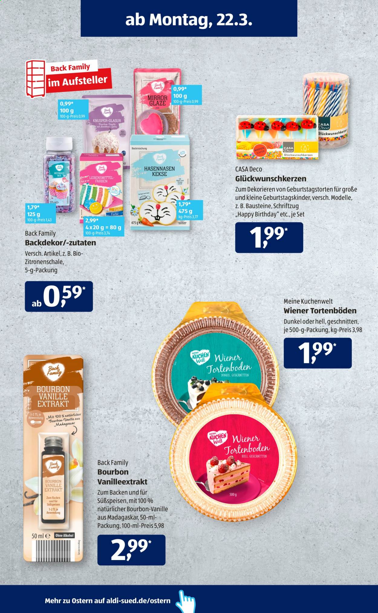ALDI SÜD Prospekte  - 22.03.2021 - 27.03.2021. Seite 6