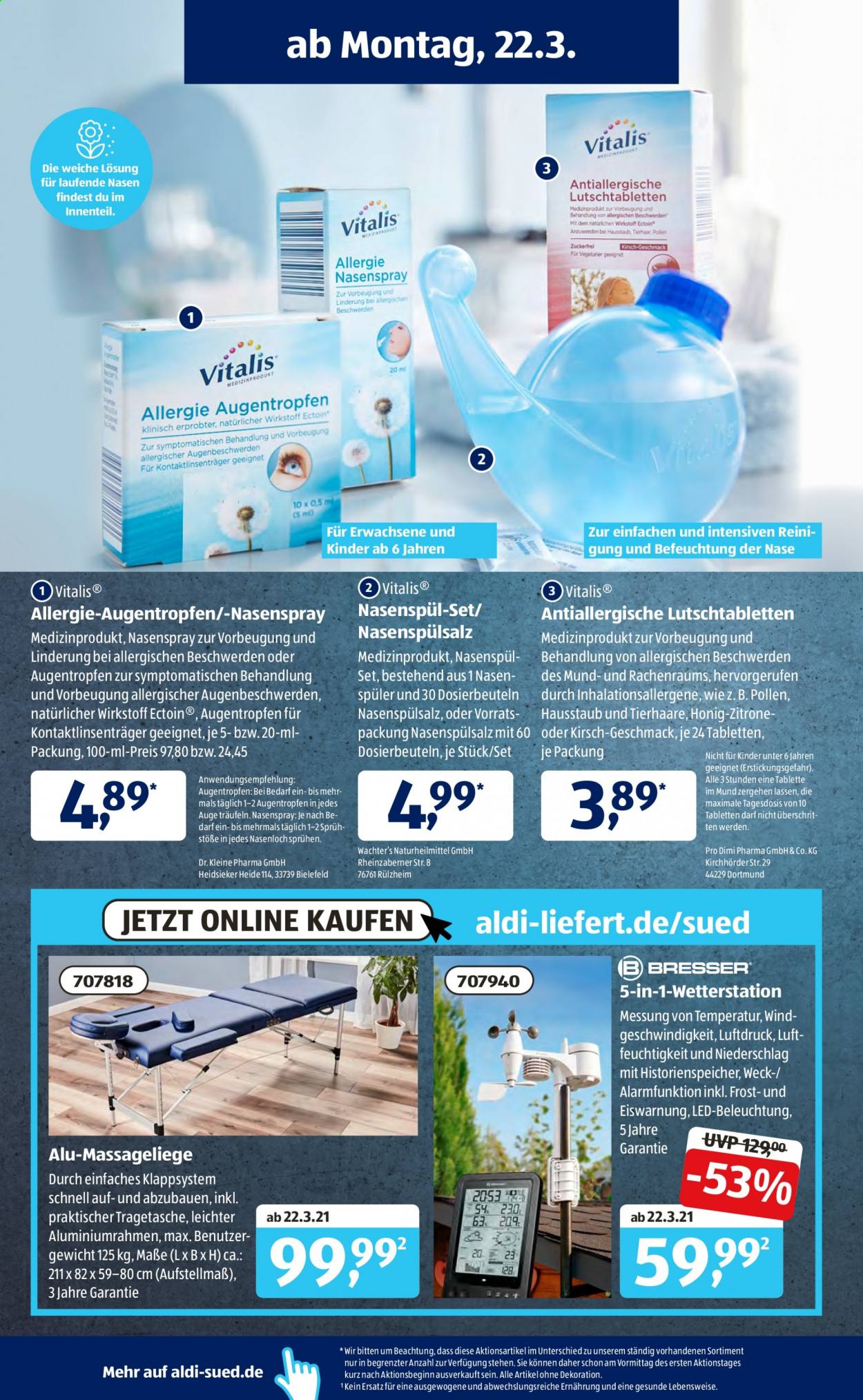 ALDI SÜD Prospekte  - 22.03.2021 - 27.03.2021. Seite 14