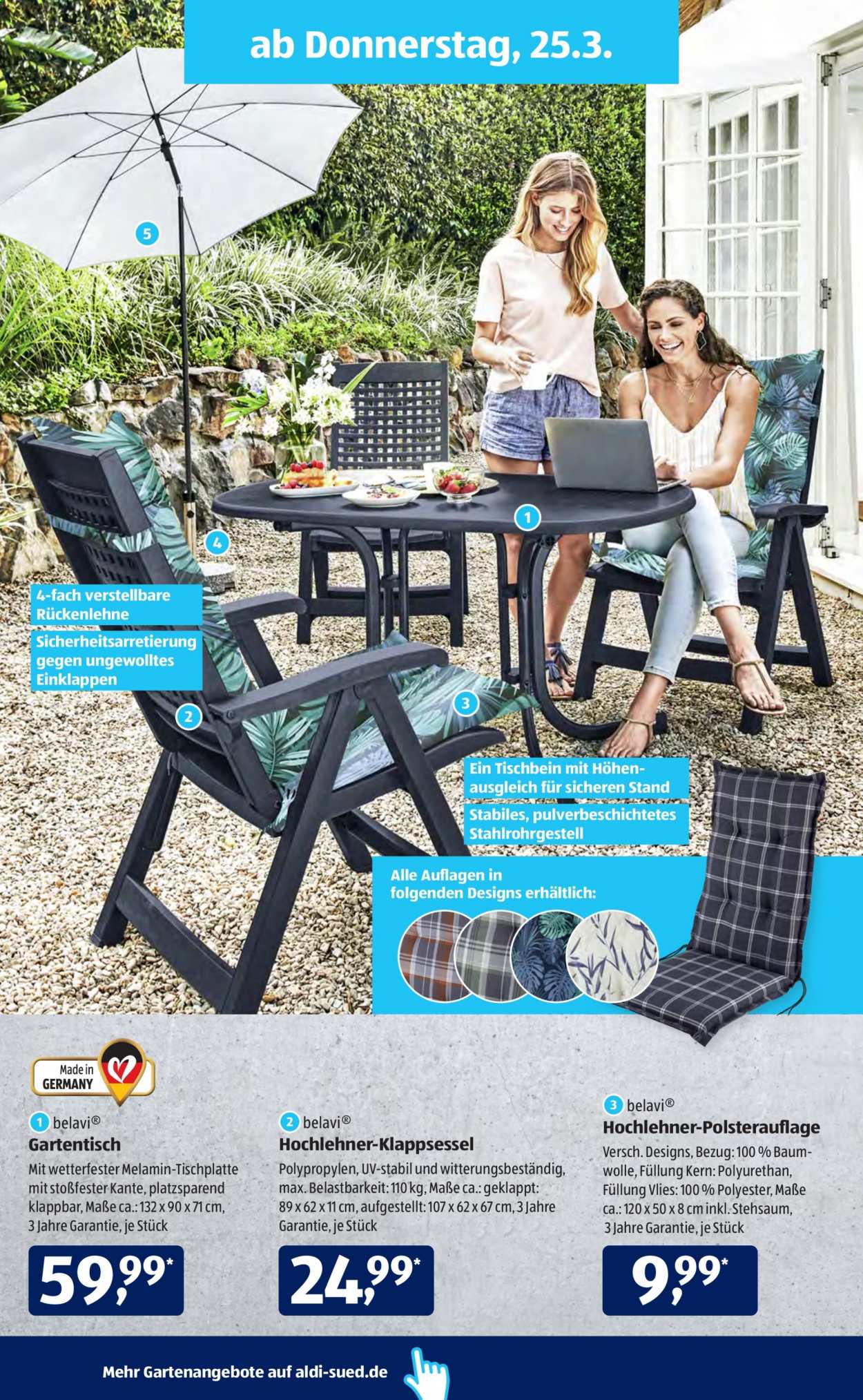 ALDI SÜD Prospekte  - 22.03.2021 - 27.03.2021. Seite 16