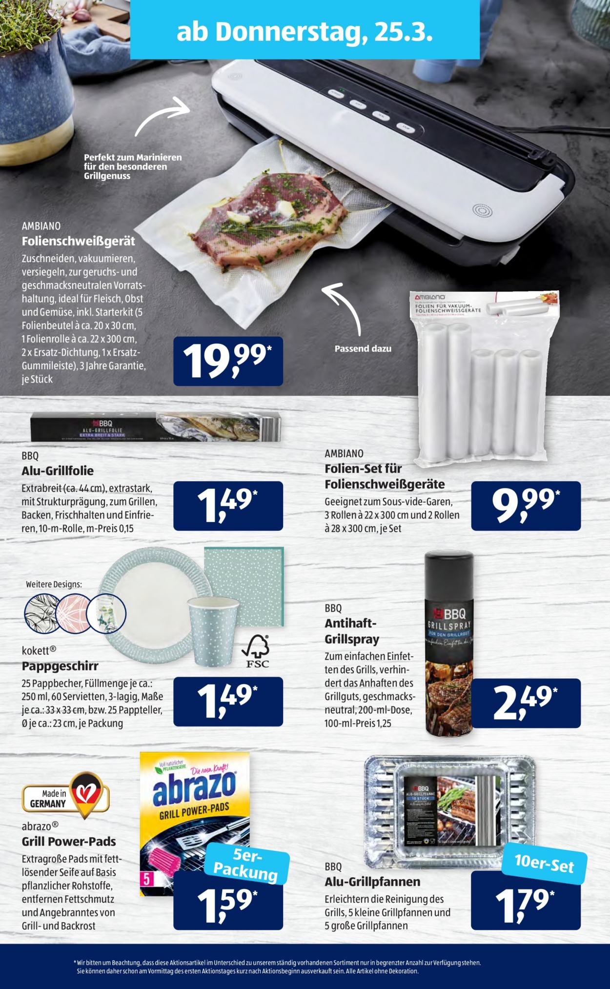 ALDI SÜD Prospekte  - 22.03.2021 - 27.03.2021. Seite 24