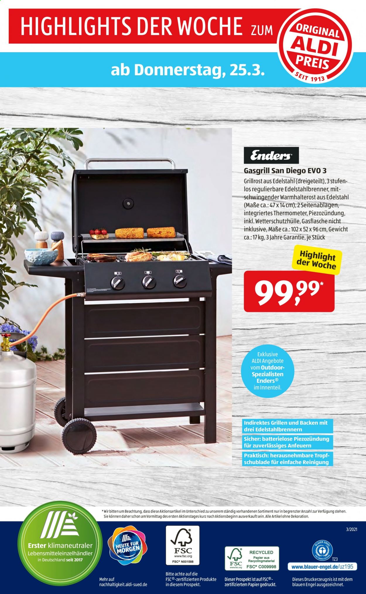 ALDI SÜD Prospekte  - 22.03.2021 - 27.03.2021. Seite 36