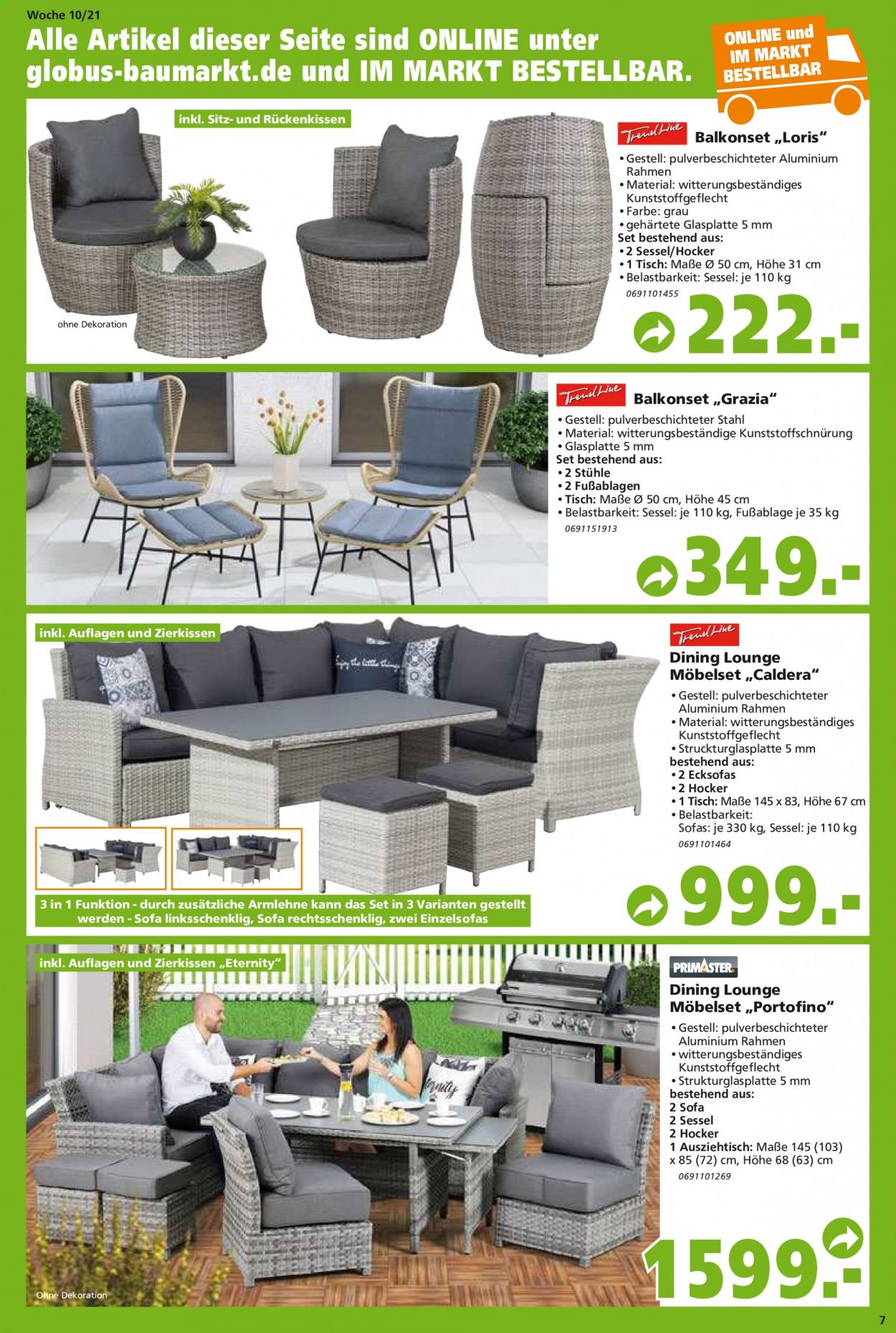 Globus Baumarkt Prospekte  - 8.03.2021 - 13.03.2021. Seite 7