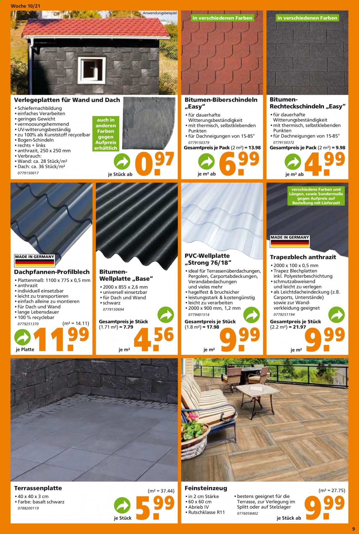 Globus Baumarkt Prospekte  - 8.03.2021 - 13.03.2021. Seite 9