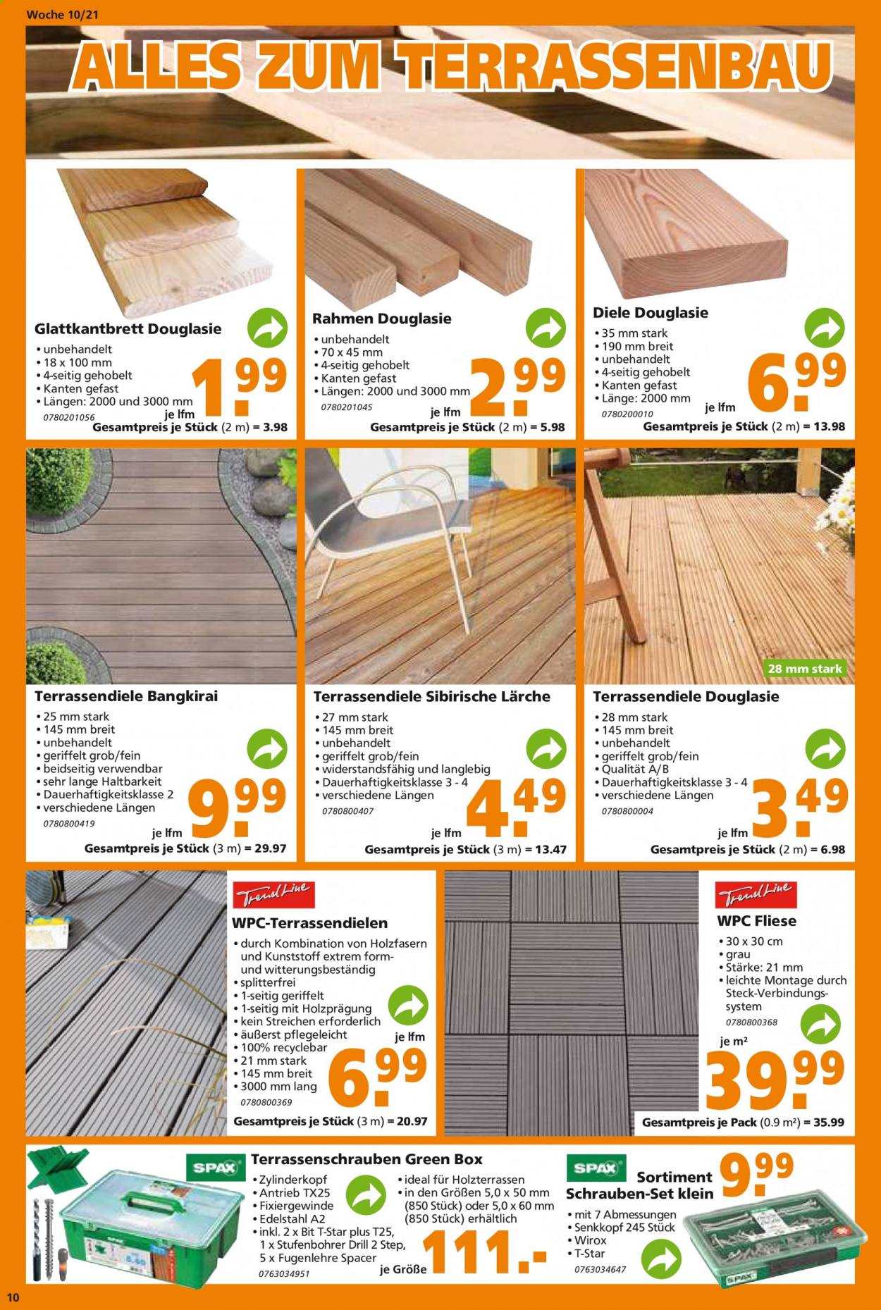 Globus Baumarkt Prospekte  - 8.03.2021 - 13.03.2021. Seite 10