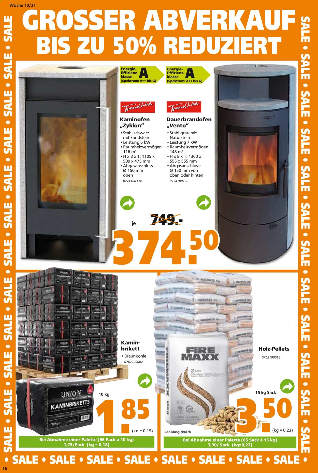 Globus Baumarkt Prospekte  - 8.03.2021 - 13.03.2021. Seite 16