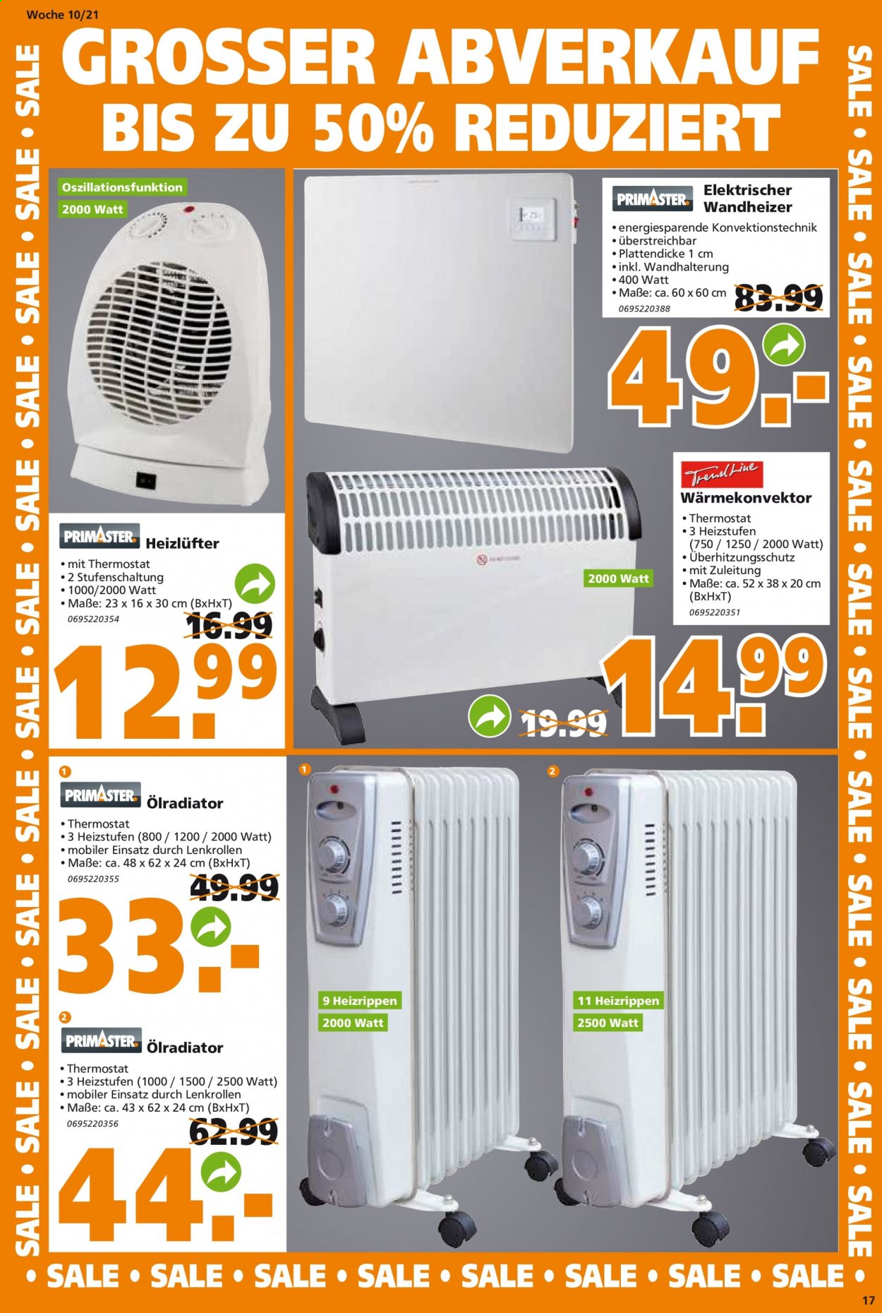 Globus Baumarkt Prospekte  - 8.03.2021 - 13.03.2021. Seite 17