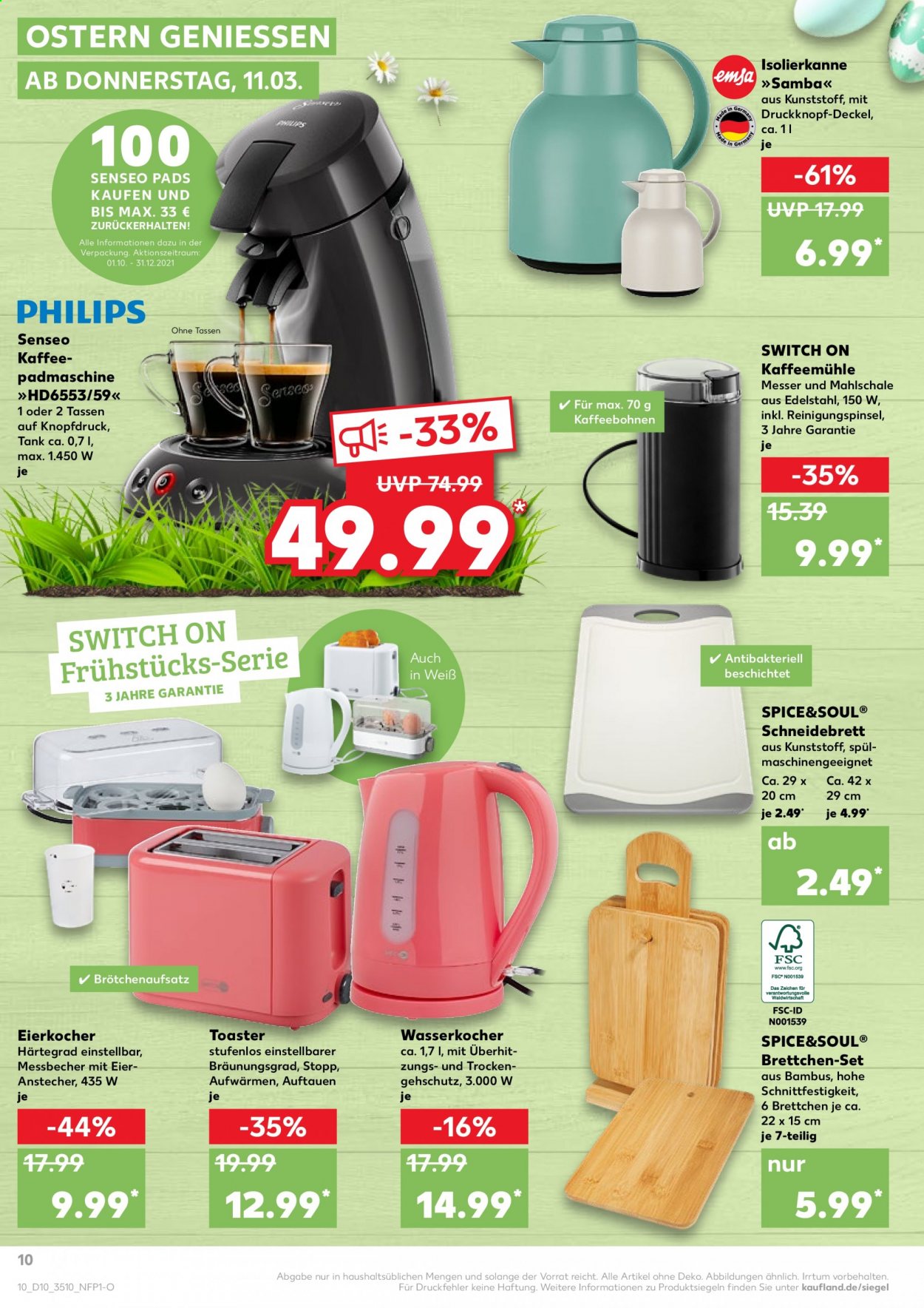 Kaufland Prospekte  - 11.03.2021 - 17.03.2021. Seite 10