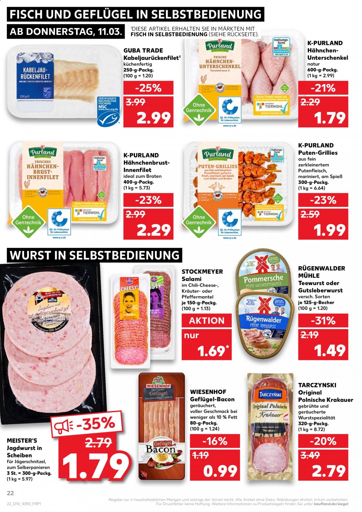 Kaufland Prospekte  - 11.03.2021 - 17.03.2021. Seite 22