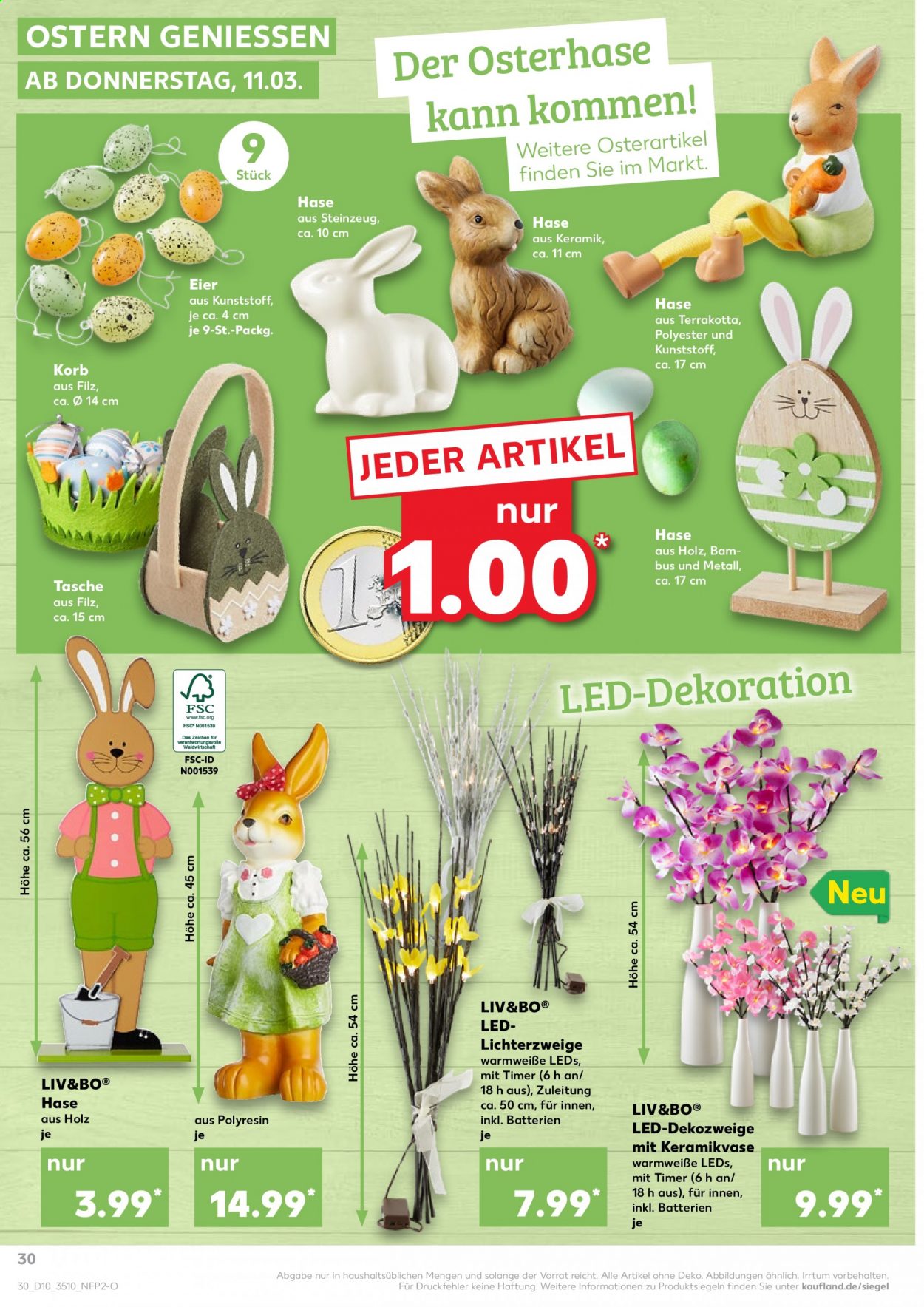 Kaufland Prospekte  - 11.03.2021 - 17.03.2021. Seite 30