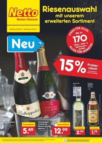 Prospekte Netto Marken-Discount - 8.3.2021 - 13.3.2021.
