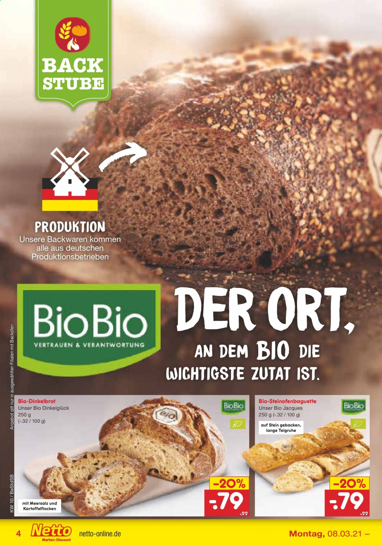 Netto Marken-Discount Prospekte  - 8.03.2021 - 13.03.2021. Seite 6
