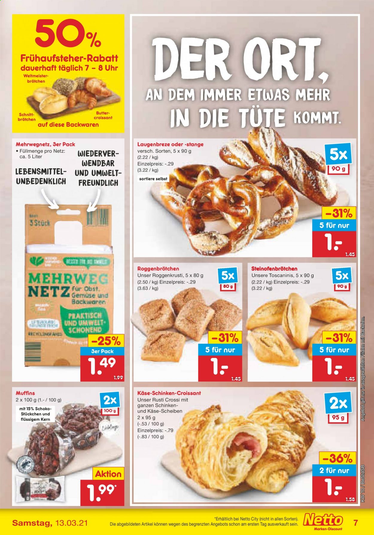 Netto Marken-Discount Prospekte  - 8.03.2021 - 13.03.2021. Seite 9
