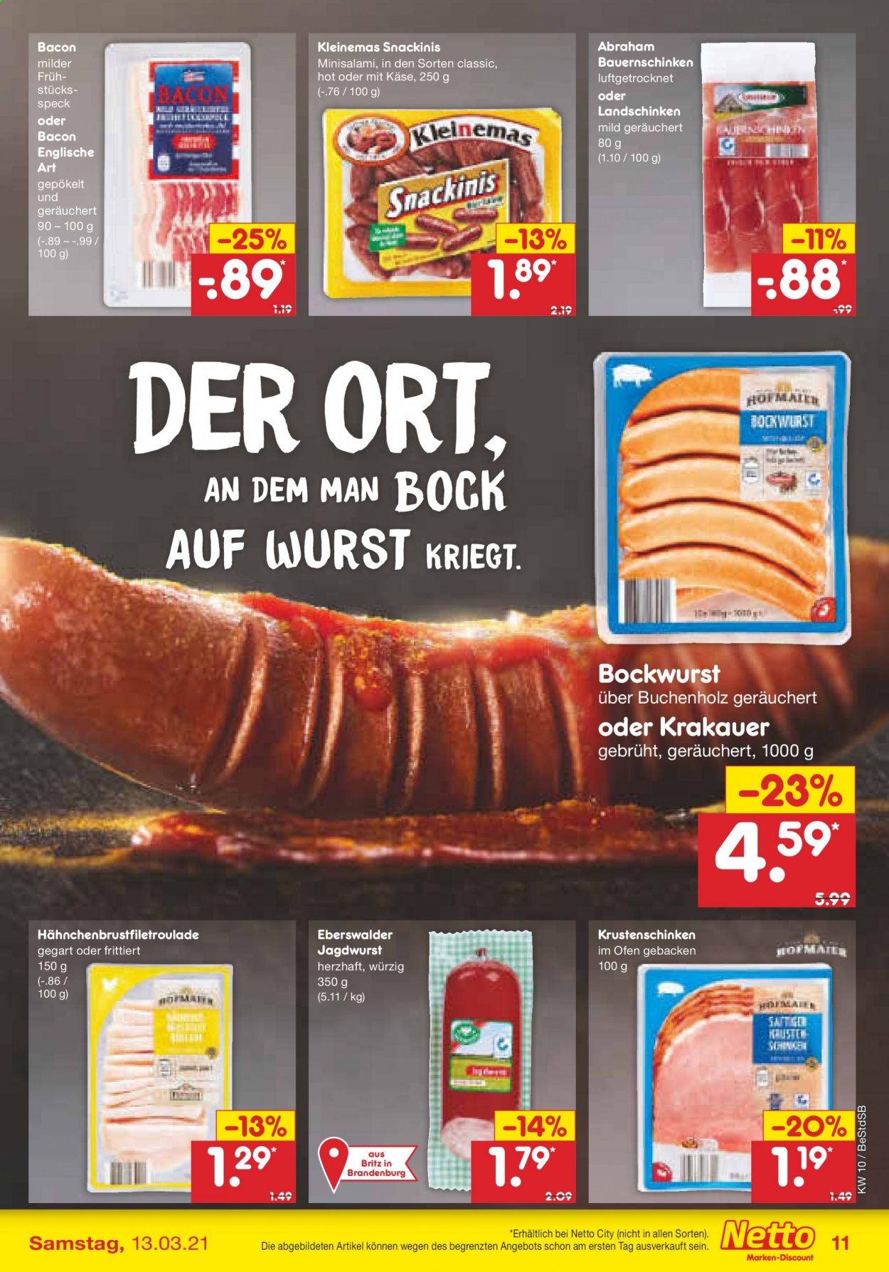 Netto Marken-Discount Prospekte  - 8.03.2021 - 13.03.2021. Seite 13