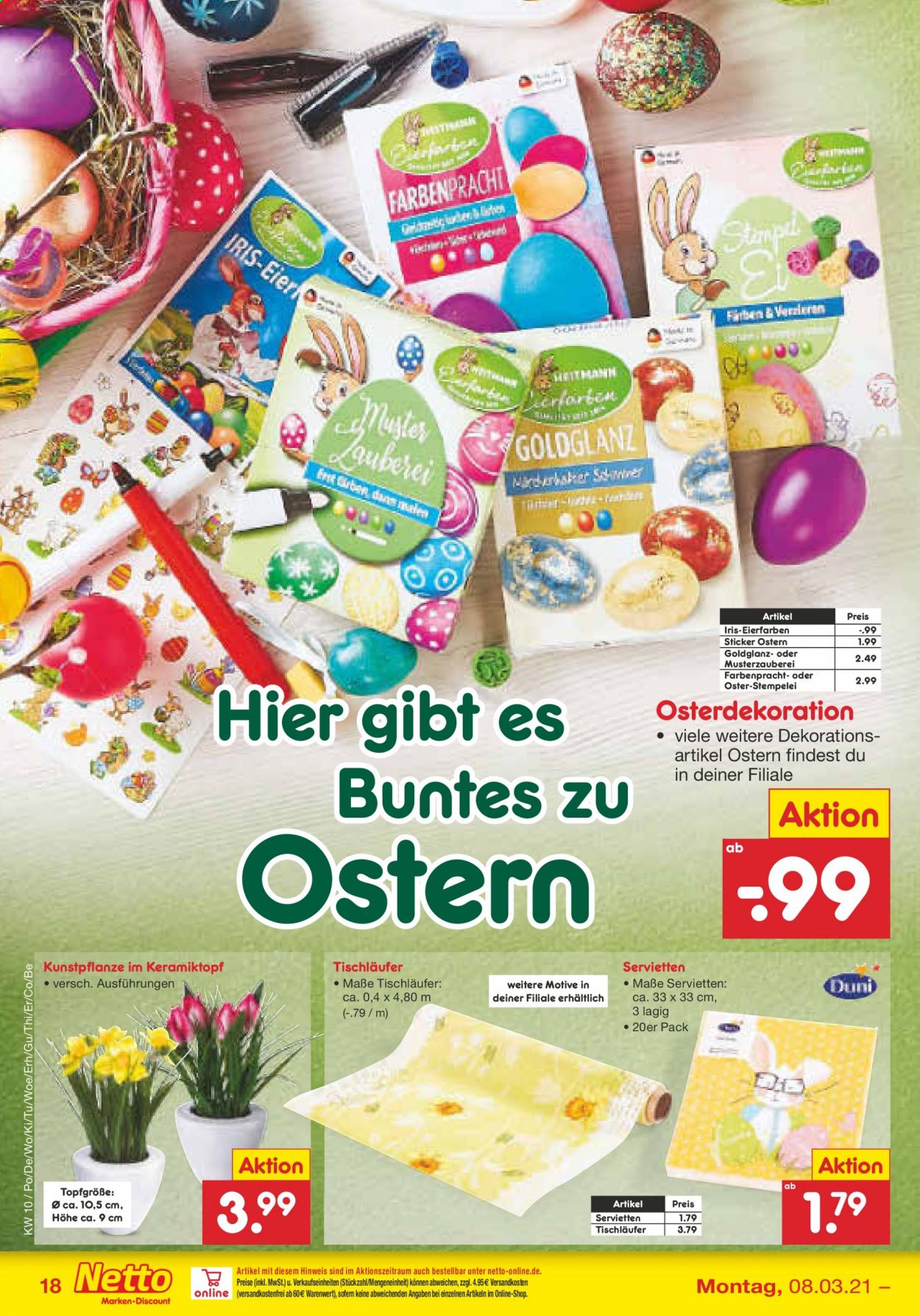 Netto Marken-Discount Prospekte  - 8.03.2021 - 13.03.2021. Seite 20