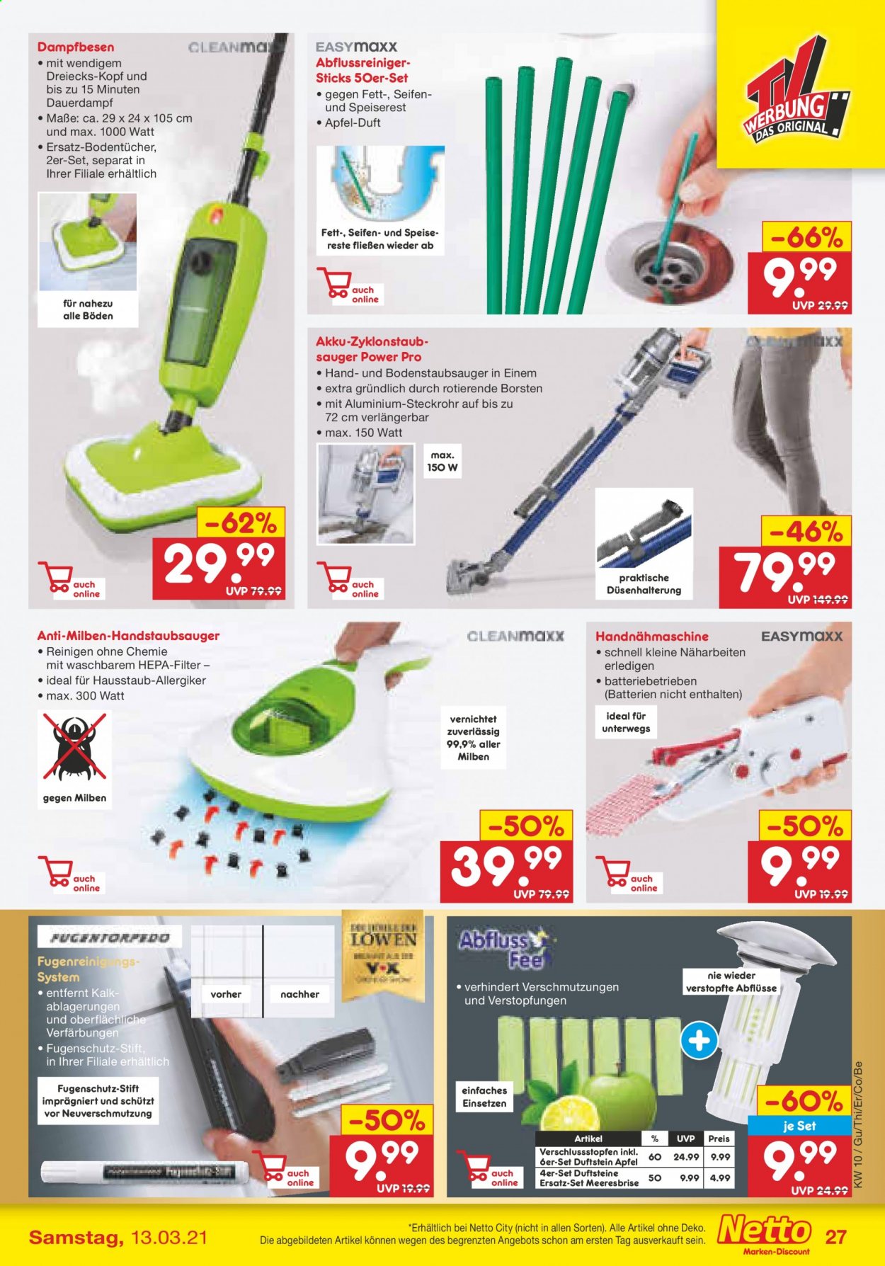 Netto Marken-Discount Prospekte  - 8.03.2021 - 13.03.2021. Seite 29