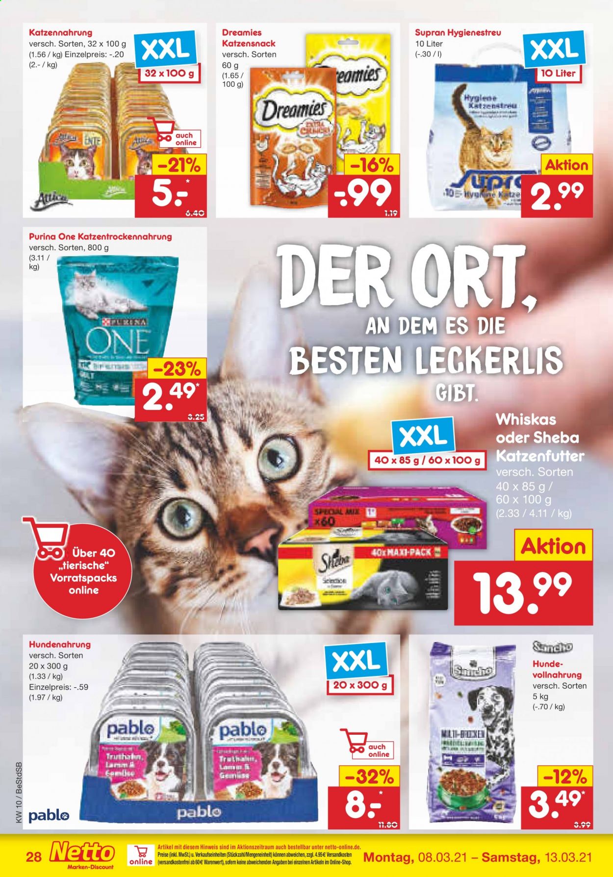 Netto Marken-Discount Prospekte  - 8.03.2021 - 13.03.2021. Seite 30