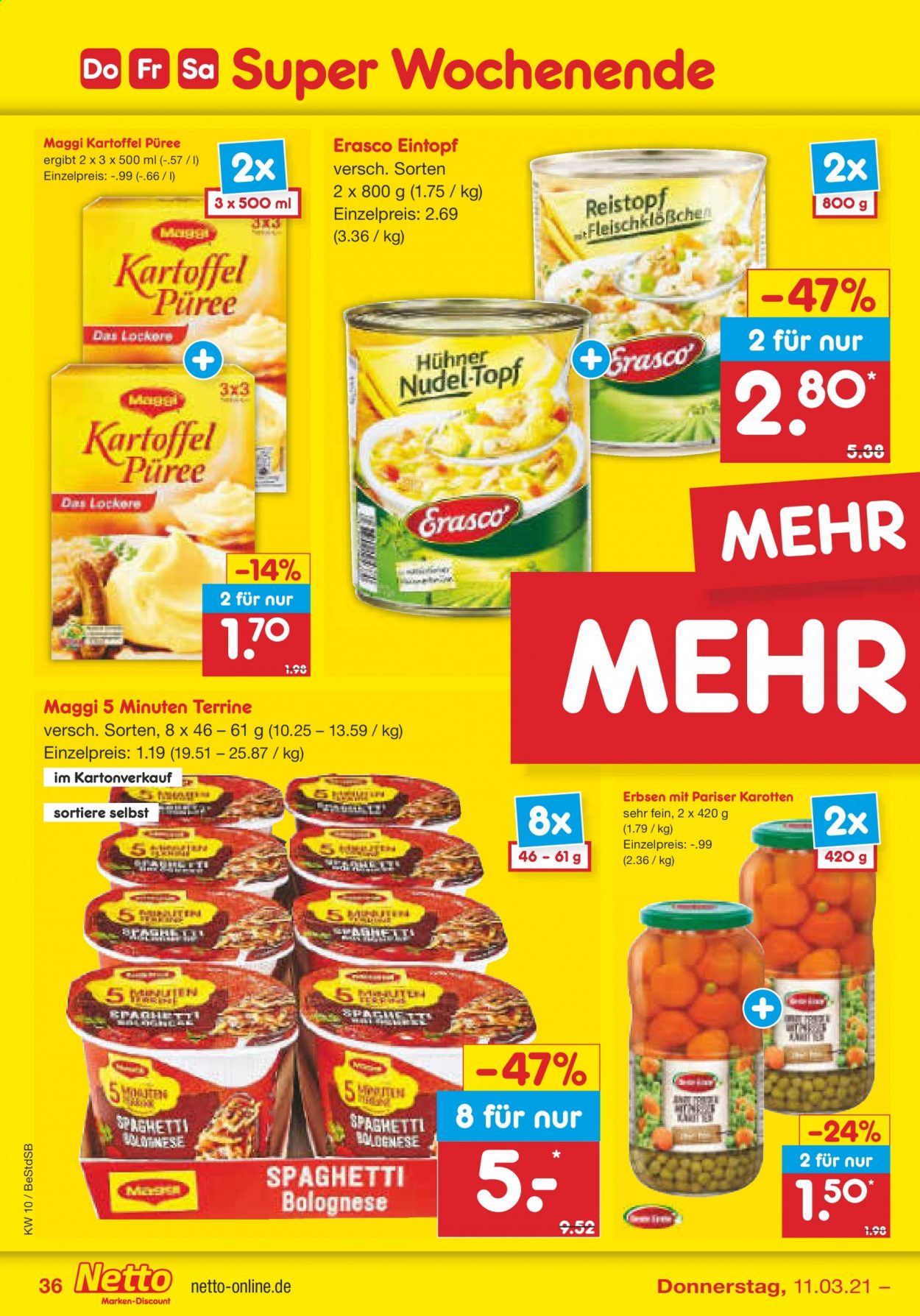 Netto Marken-Discount Prospekte  - 8.03.2021 - 13.03.2021. Seite 38