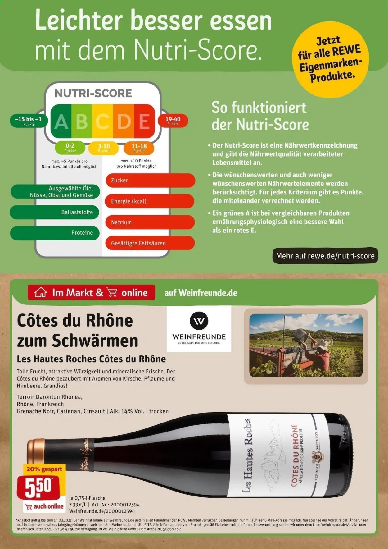 REWE Prospekte  - 8.03.2021 - 13.03.2021. Seite 25