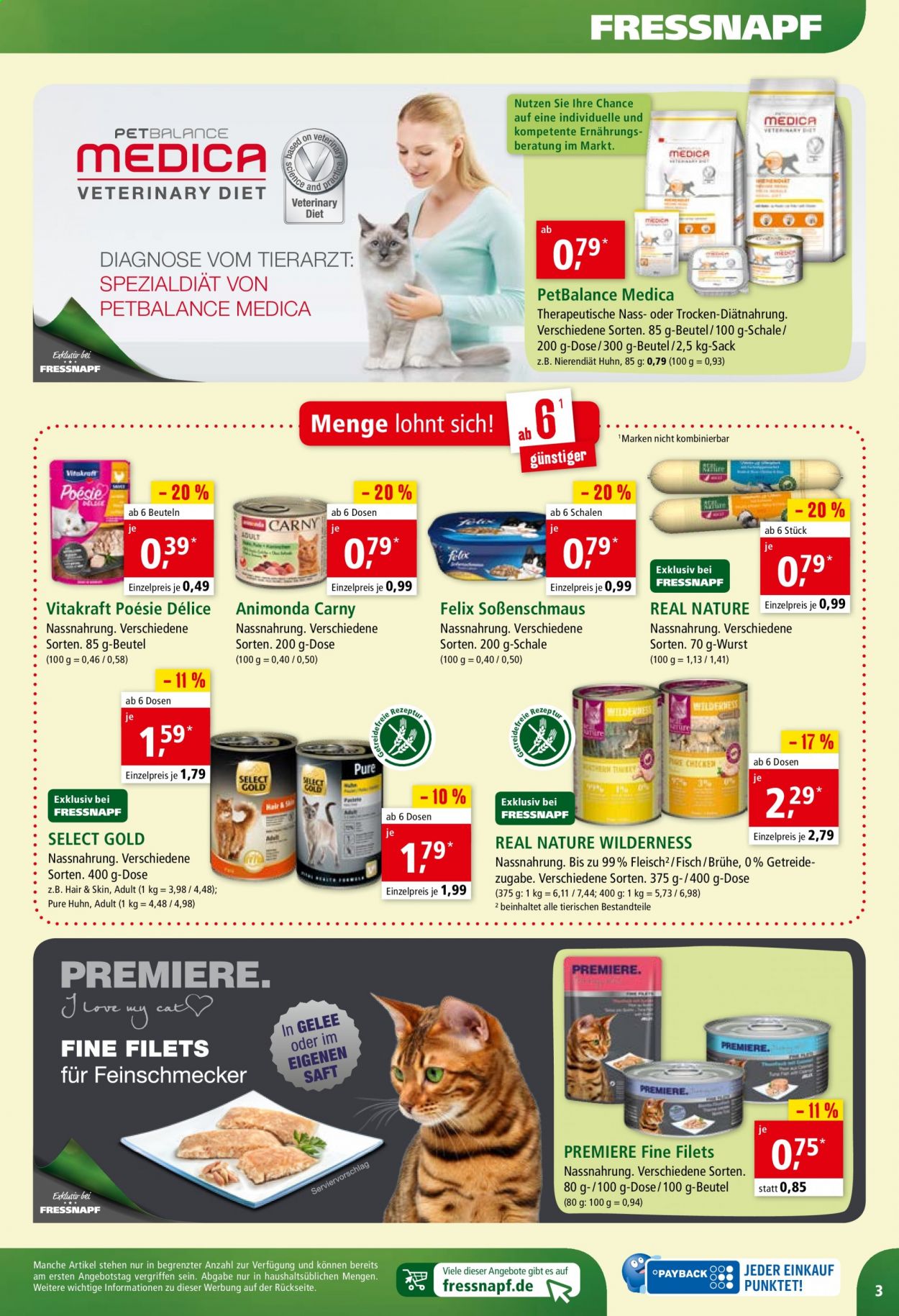 Fressnapf Prospekte  - 8.03.2021 - 13.03.2021. Seite 3