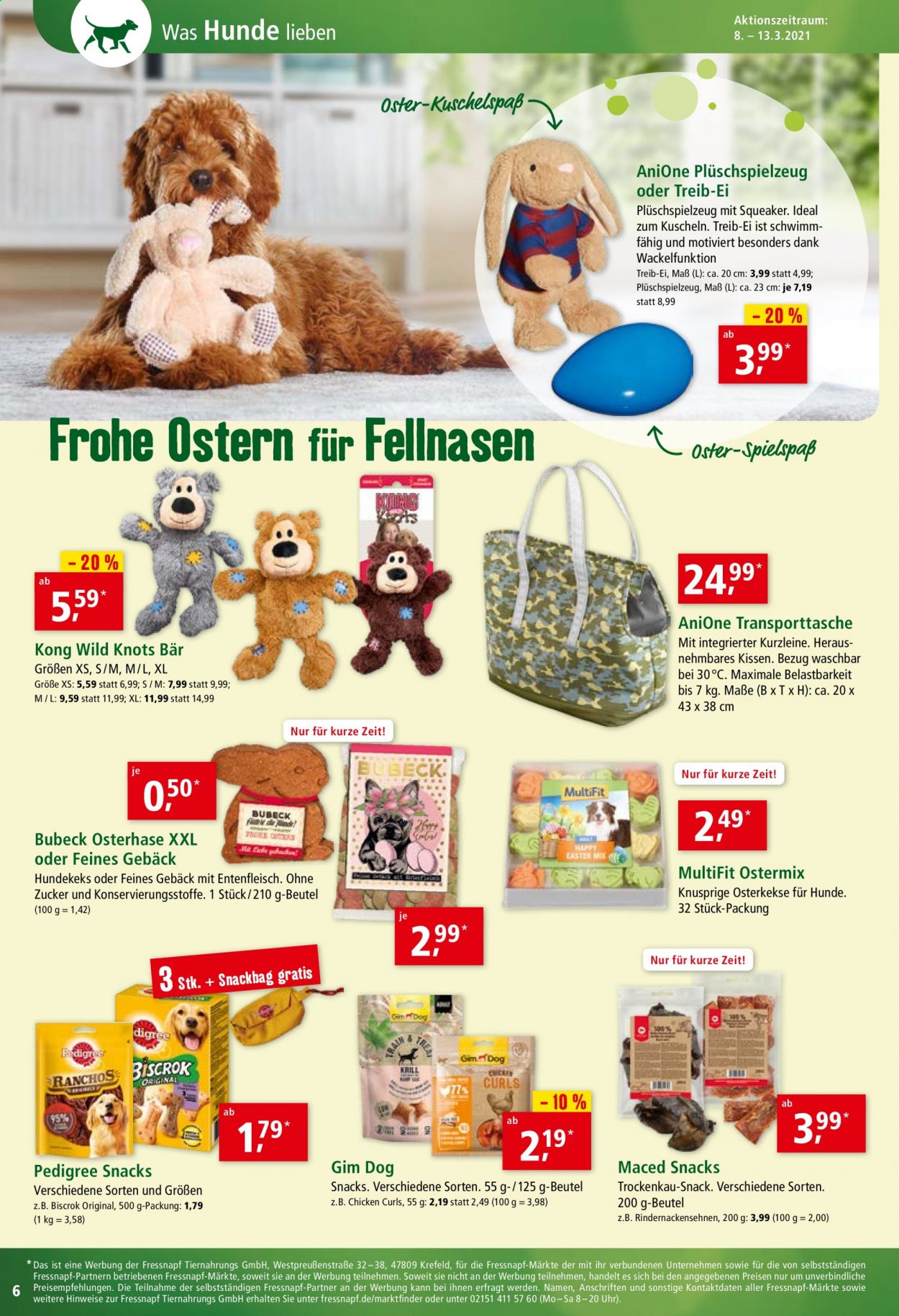 Fressnapf Prospekte  - 8.03.2021 - 13.03.2021. Seite 6