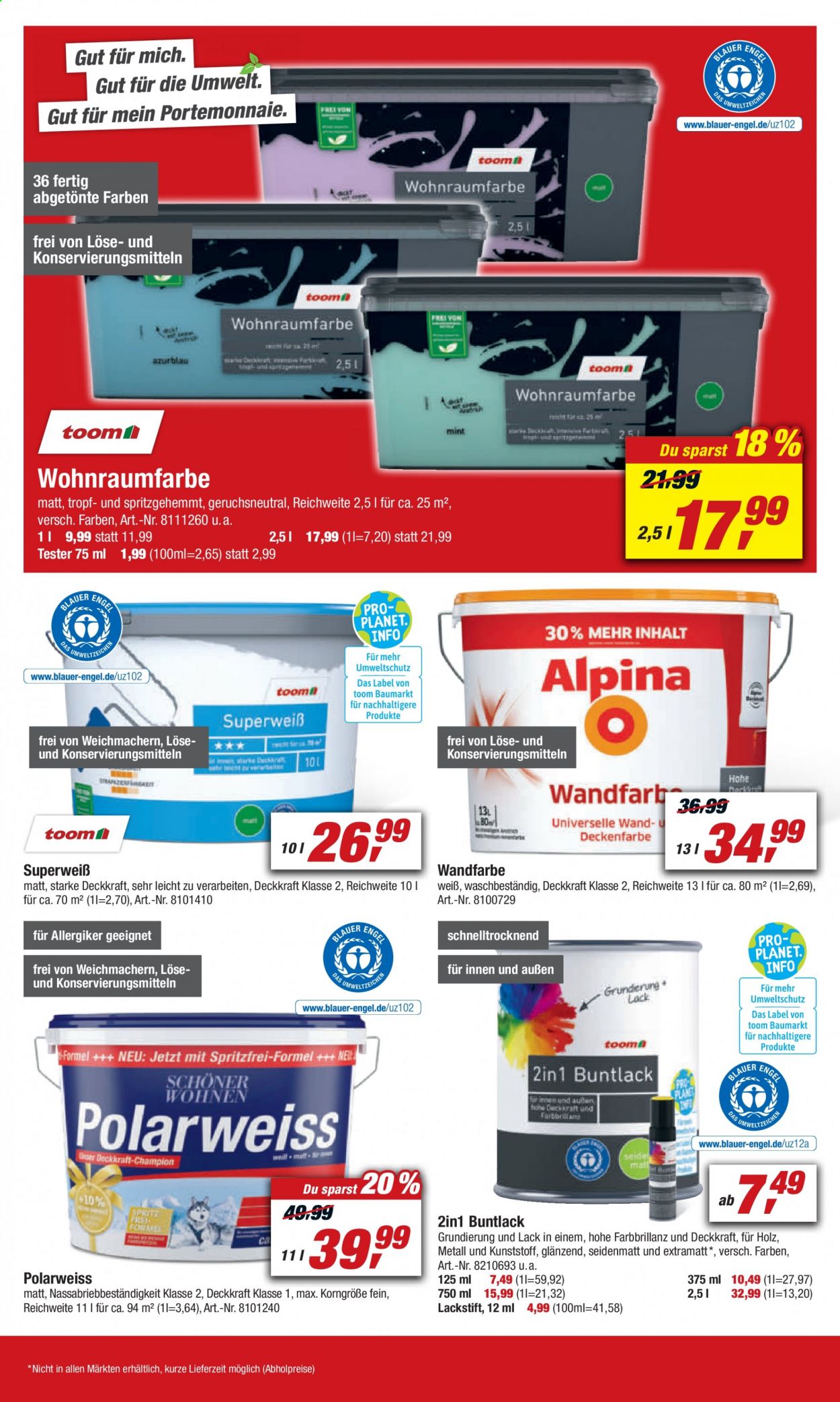 toom Baumarkt Prospekte  - 13.03.2021 - 19.03.2021. Seite 14