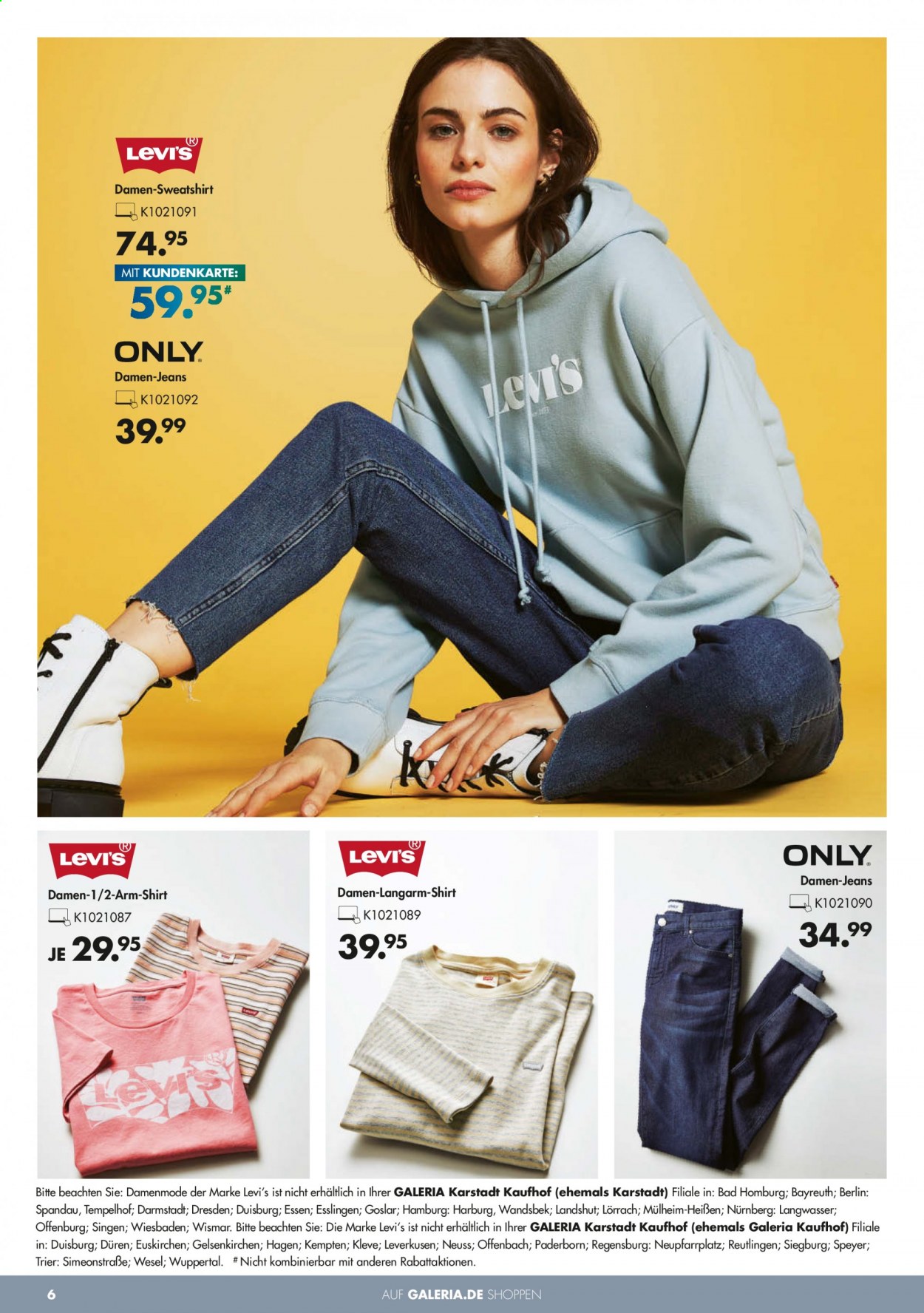 GALERIA Karstadt Kaufhof Prospekte  - 10.03.2021 - 16.03.2021. Seite 6