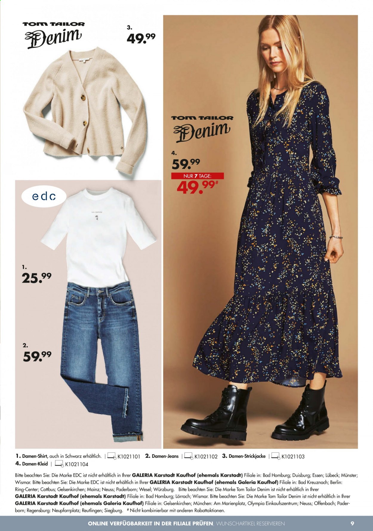 GALERIA Karstadt Kaufhof Prospekte  - 10.03.2021 - 16.03.2021. Seite 9