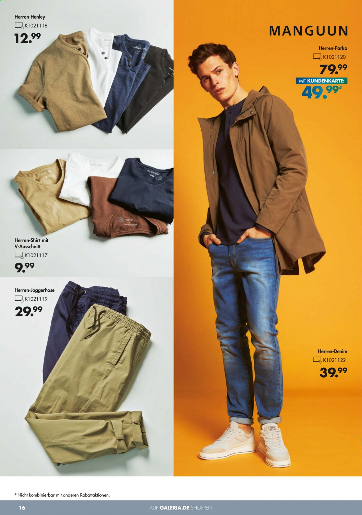 GALERIA Karstadt Kaufhof Prospekte  - 10.03.2021 - 16.03.2021. Seite 16