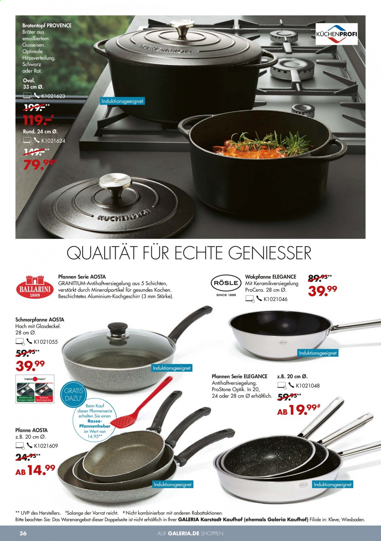 GALERIA Karstadt Kaufhof Prospekte  - 10.03.2021 - 16.03.2021. Seite 36