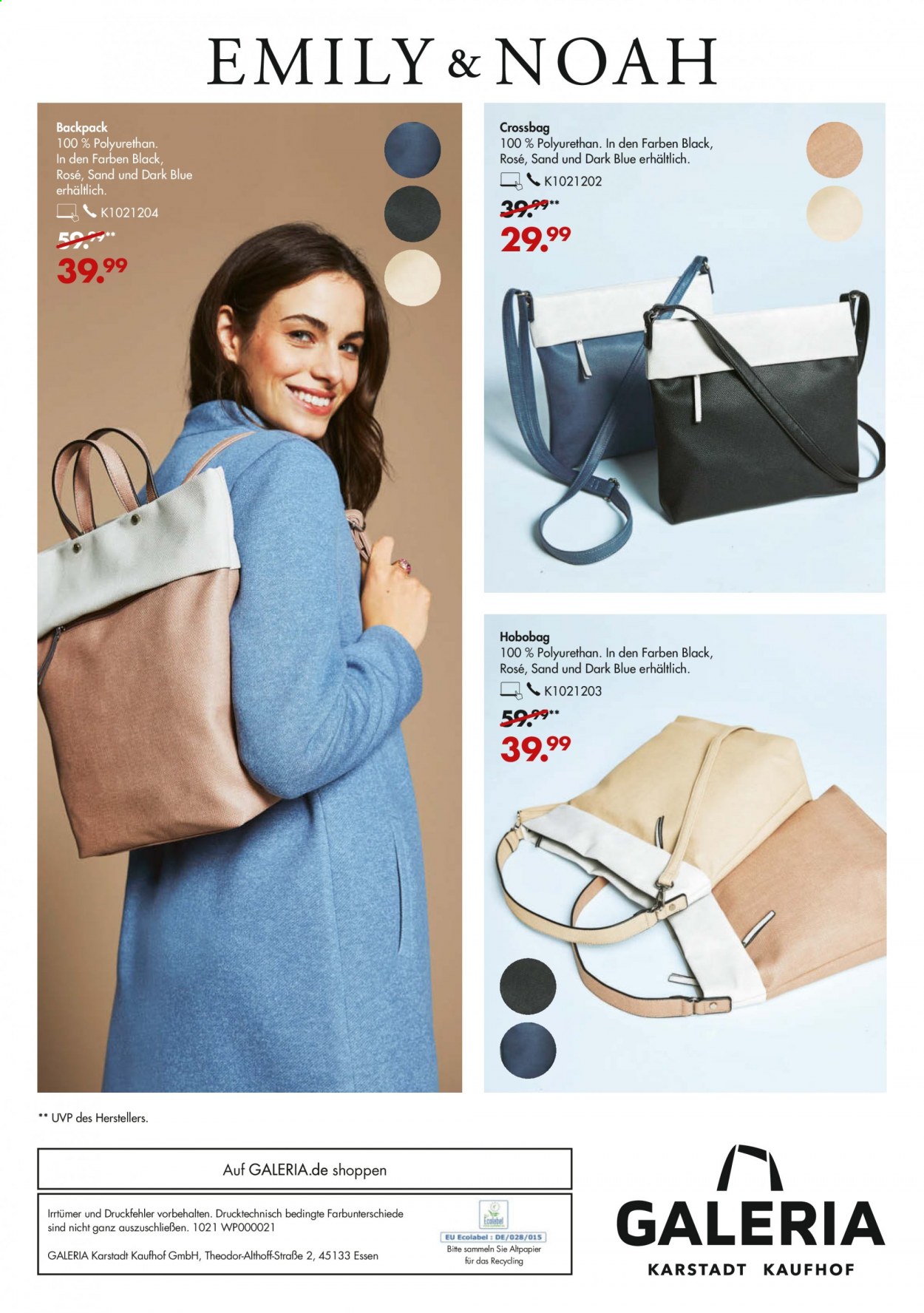 GALERIA Karstadt Kaufhof Prospekte  - 10.03.2021 - 16.03.2021. Seite 40