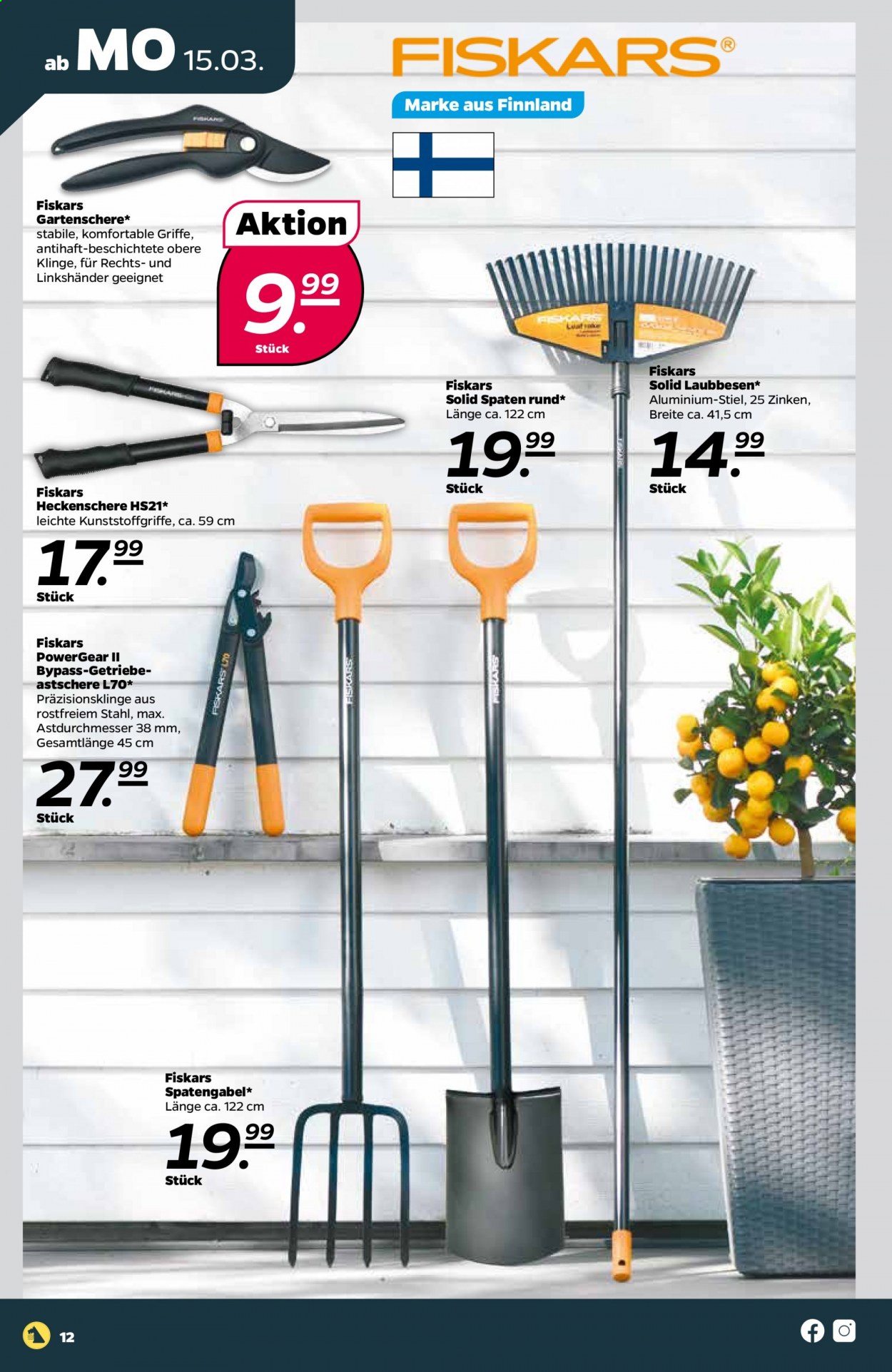 Netto Prospekte  - 15.03.2021 - 20.03.2021. Seite 12