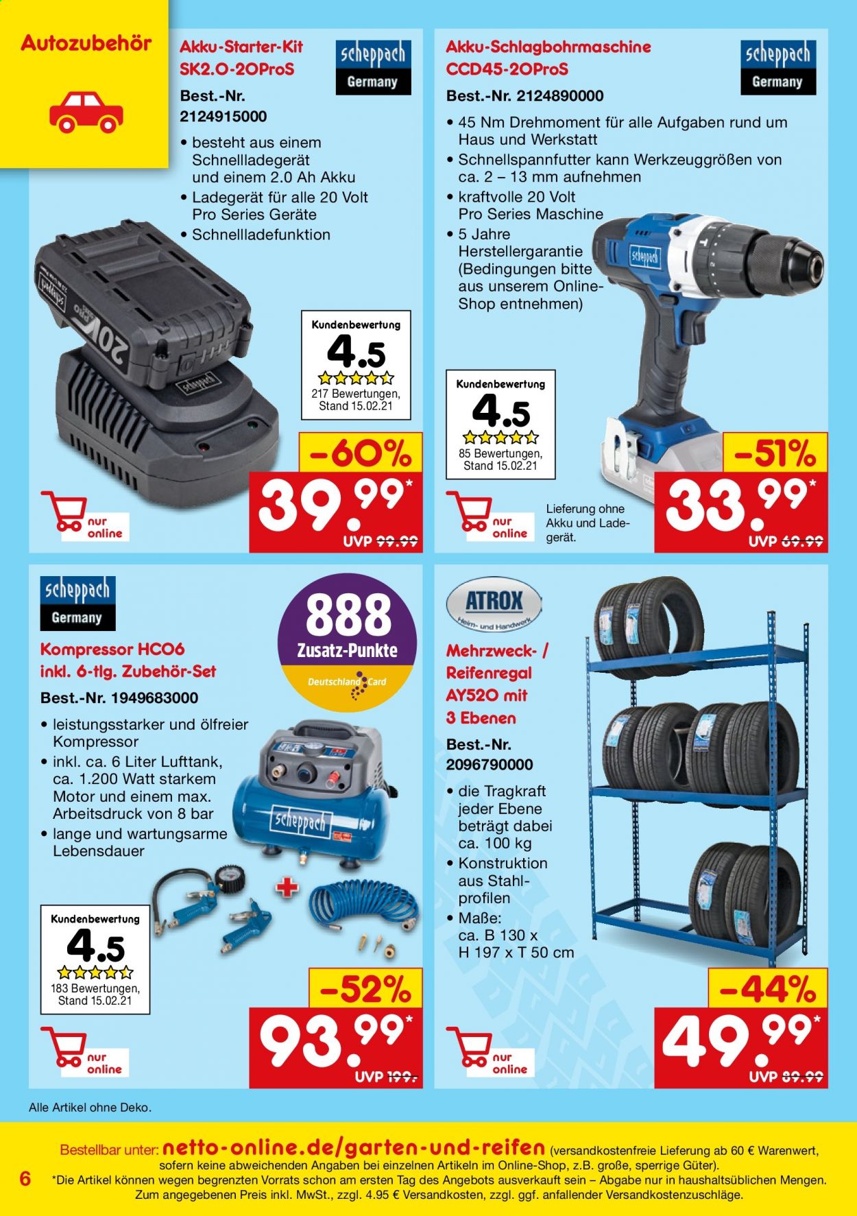 Netto Marken-Discount Prospekte  - 4.03.2021 - 30.04.2021. Seite 6