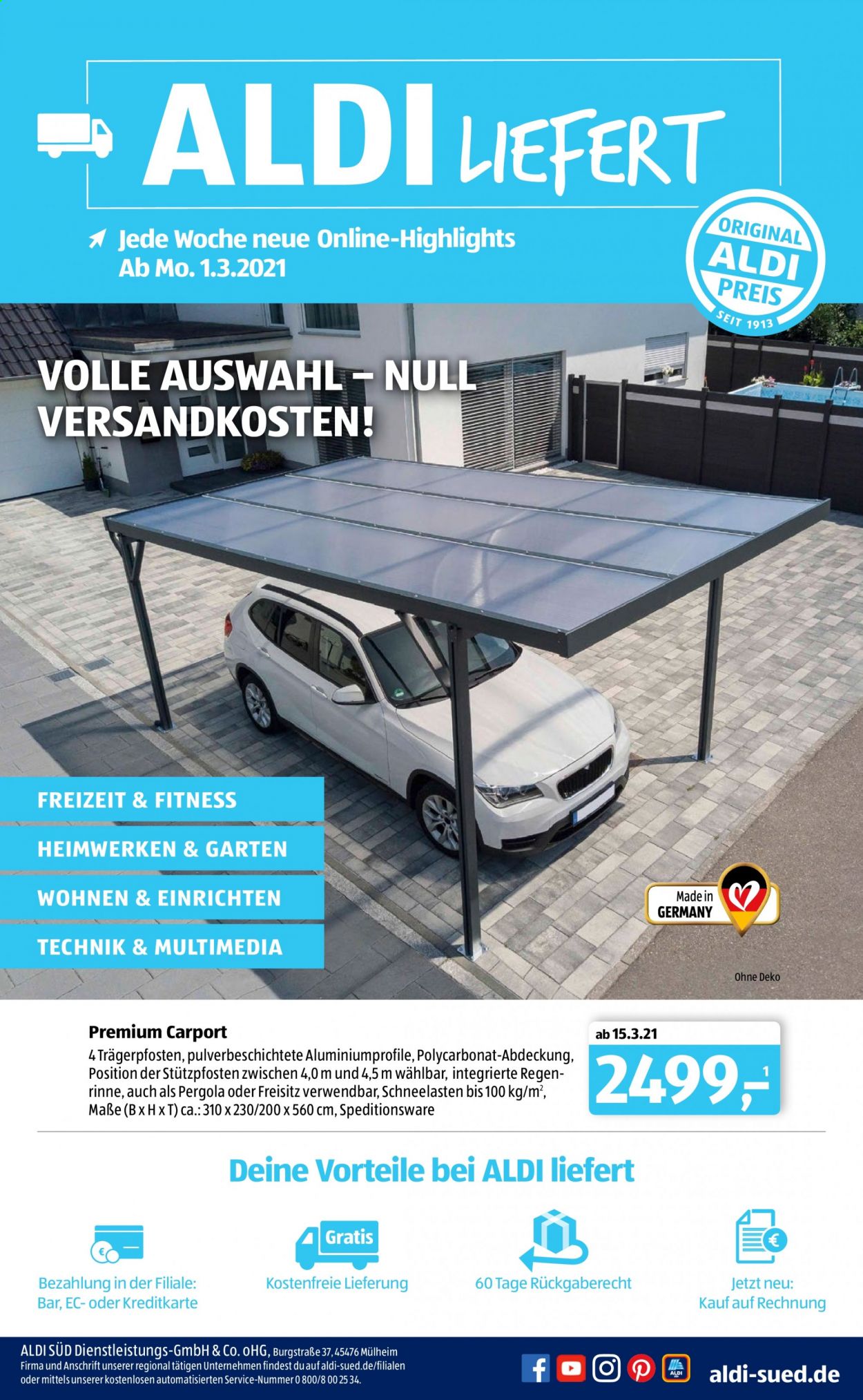 ALDI SÜD Prospekte . Seite 1
