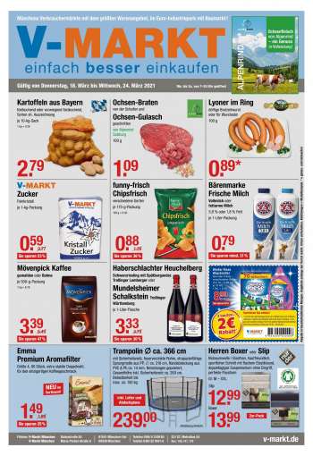 Prospekte V-Markt - 18.3.2021 - 24.3.2021.