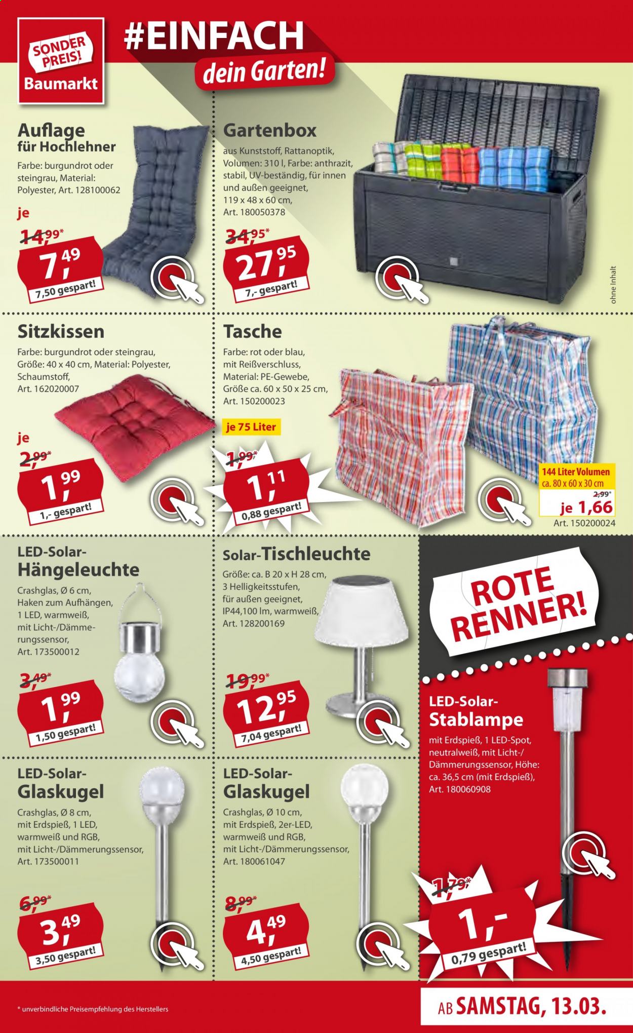Sonderpreis-Baumarkt Prospekte  - 13.03.2021 - 26.03.2021. Seite 3