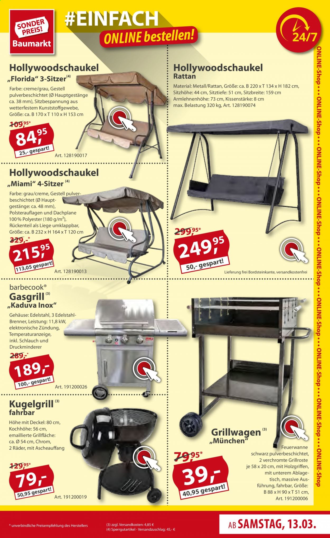 Sonderpreis-Baumarkt Prospekte  - 13.03.2021 - 26.03.2021. Seite 9