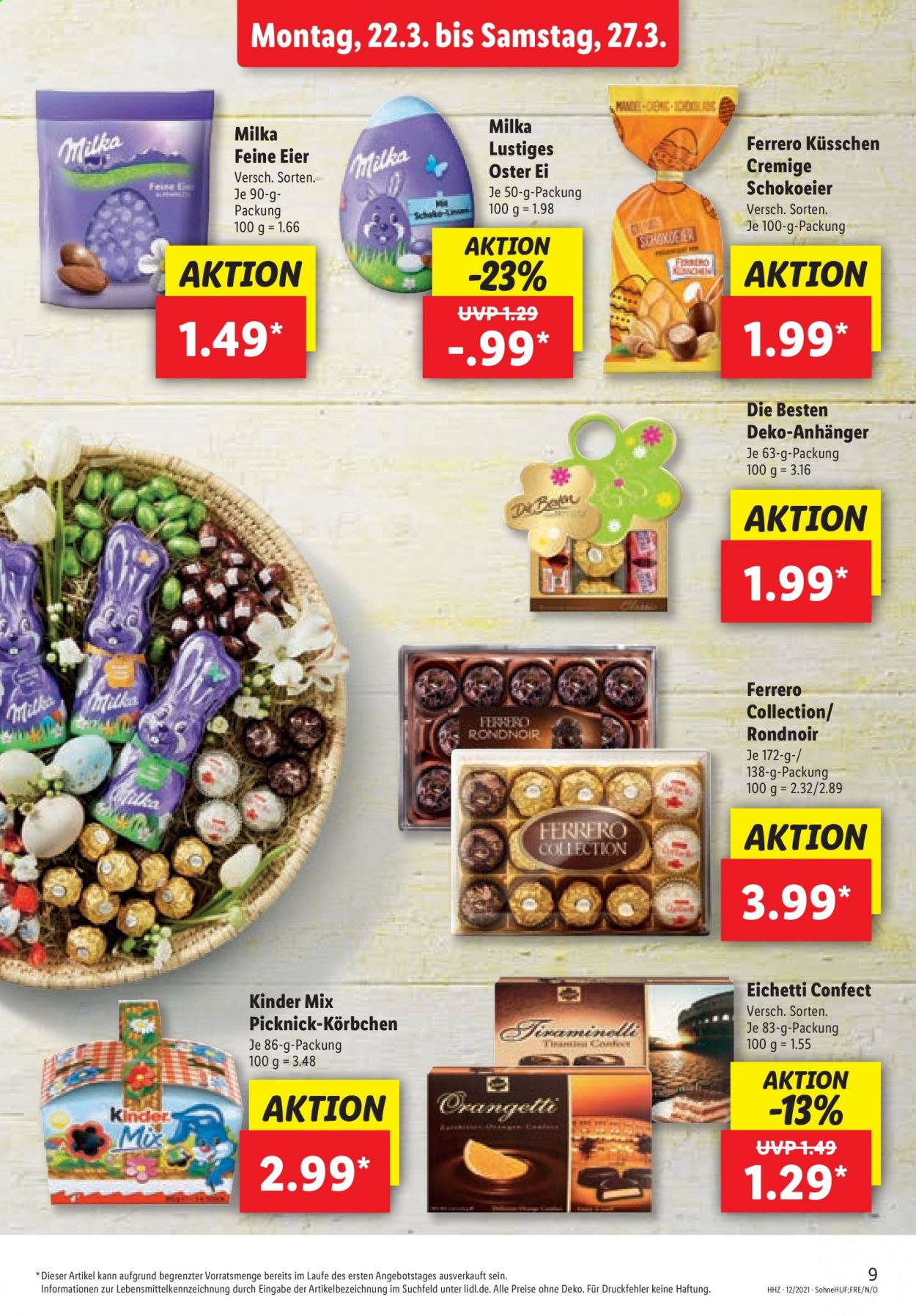 Lidl Prospekte  - 22.03.2021 - 27.03.2021. Seite 9