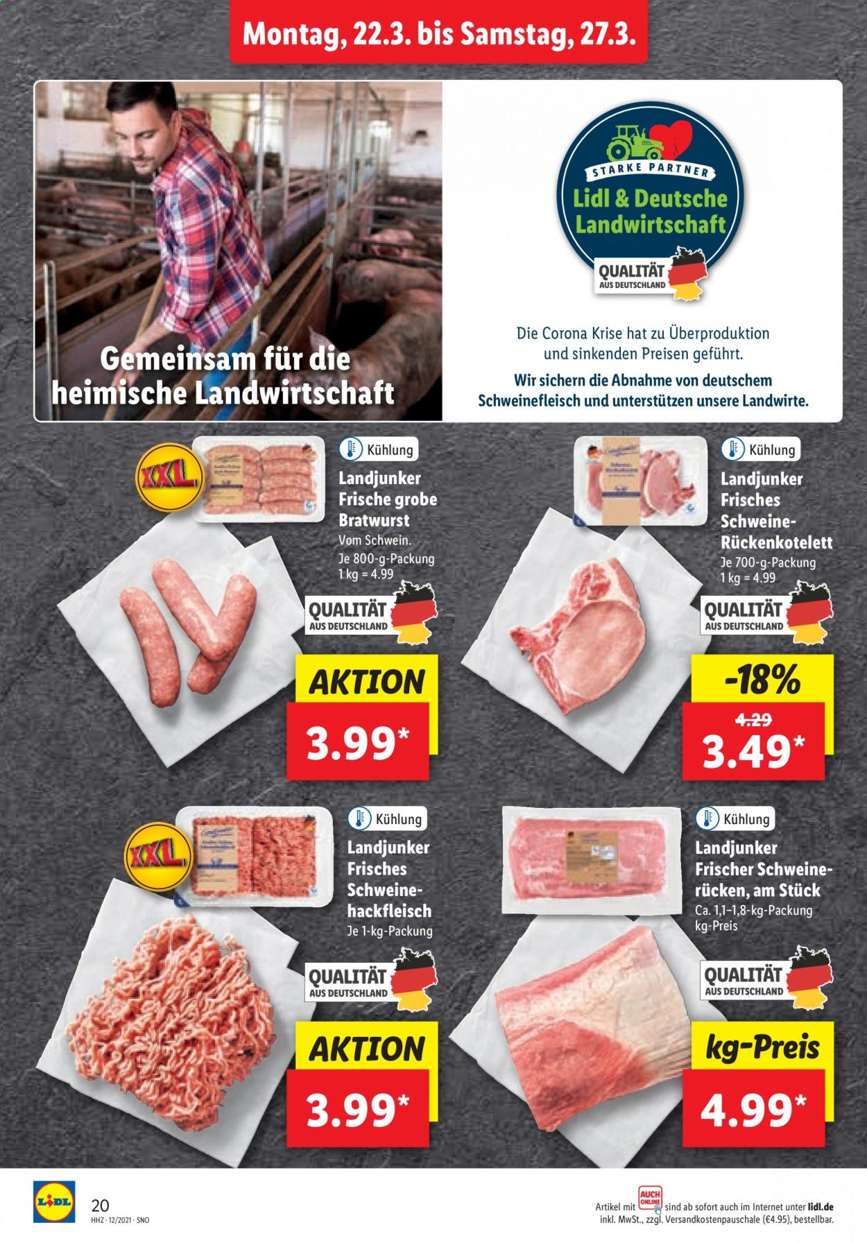 Lidl Prospekte  - 22.03.2021 - 27.03.2021. Seite 20