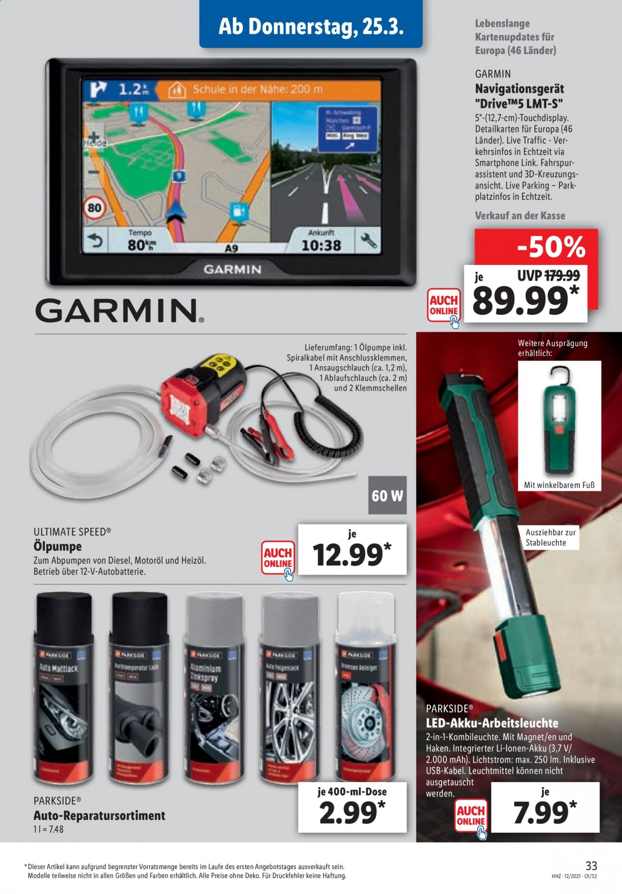 Lidl Prospekte  - 22.03.2021 - 27.03.2021. Seite 33