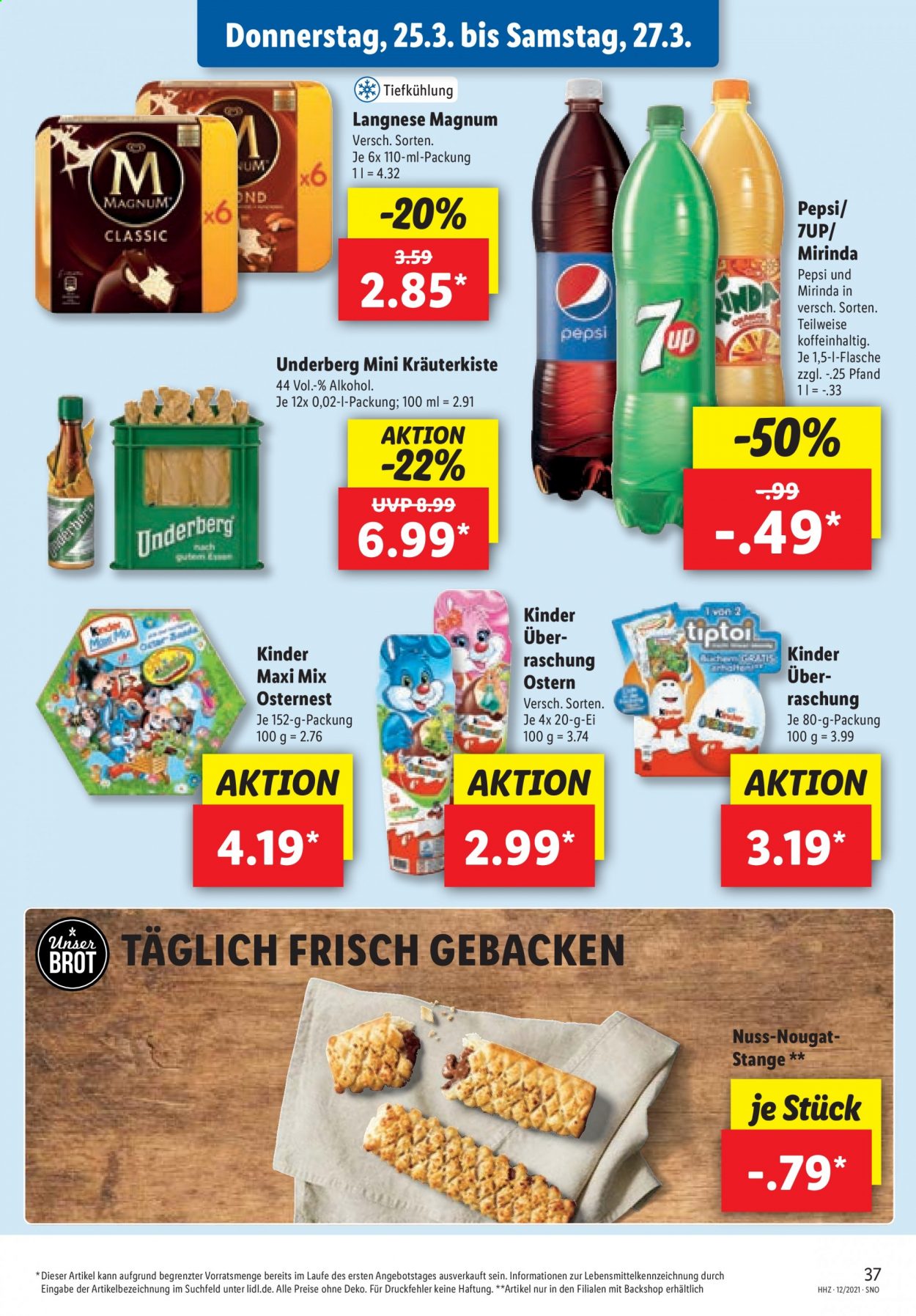 Lidl Prospekte  - 22.03.2021 - 27.03.2021. Seite 37