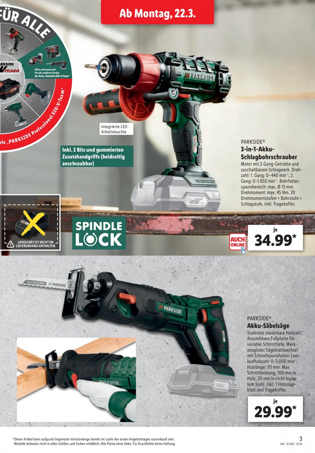 Lidl Prospekte  - 22.03.2021 - 27.03.2021. Seite 51