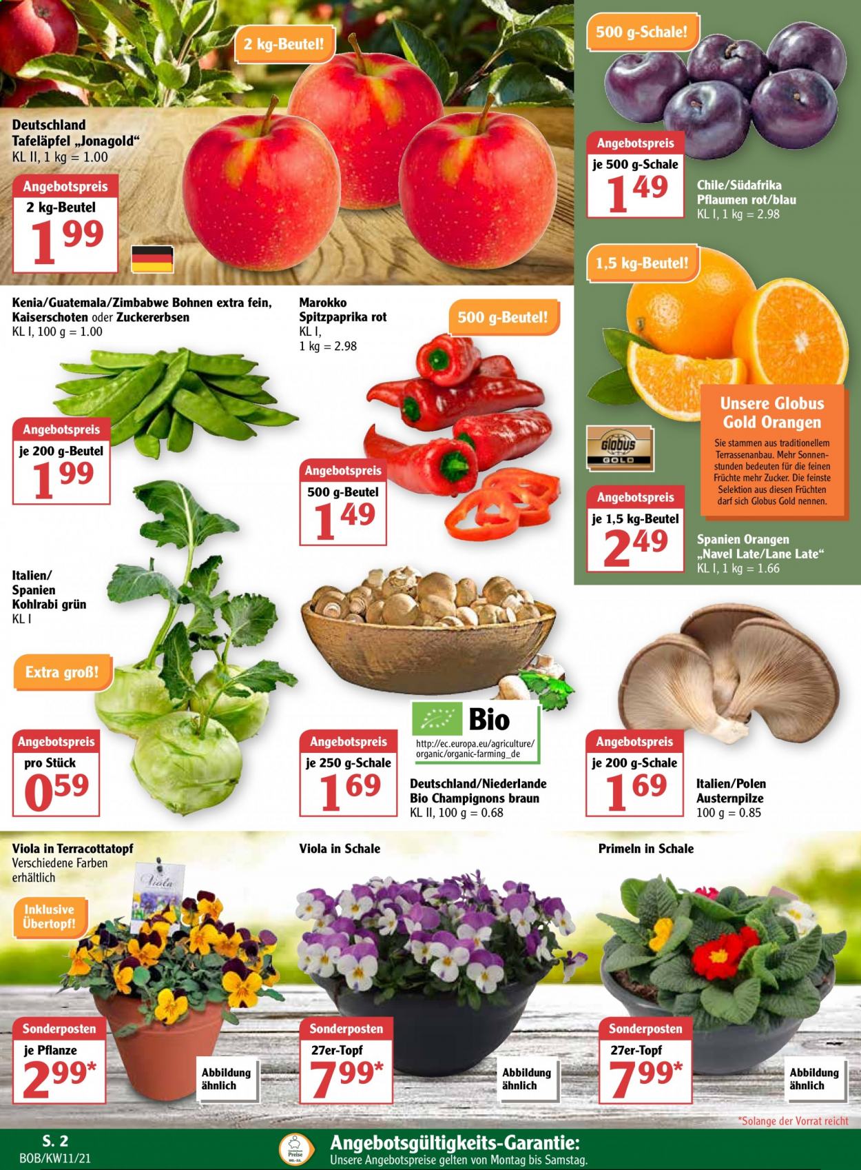 Globus Prospekte  - 15.03.2021 - 20.03.2021. Seite 2