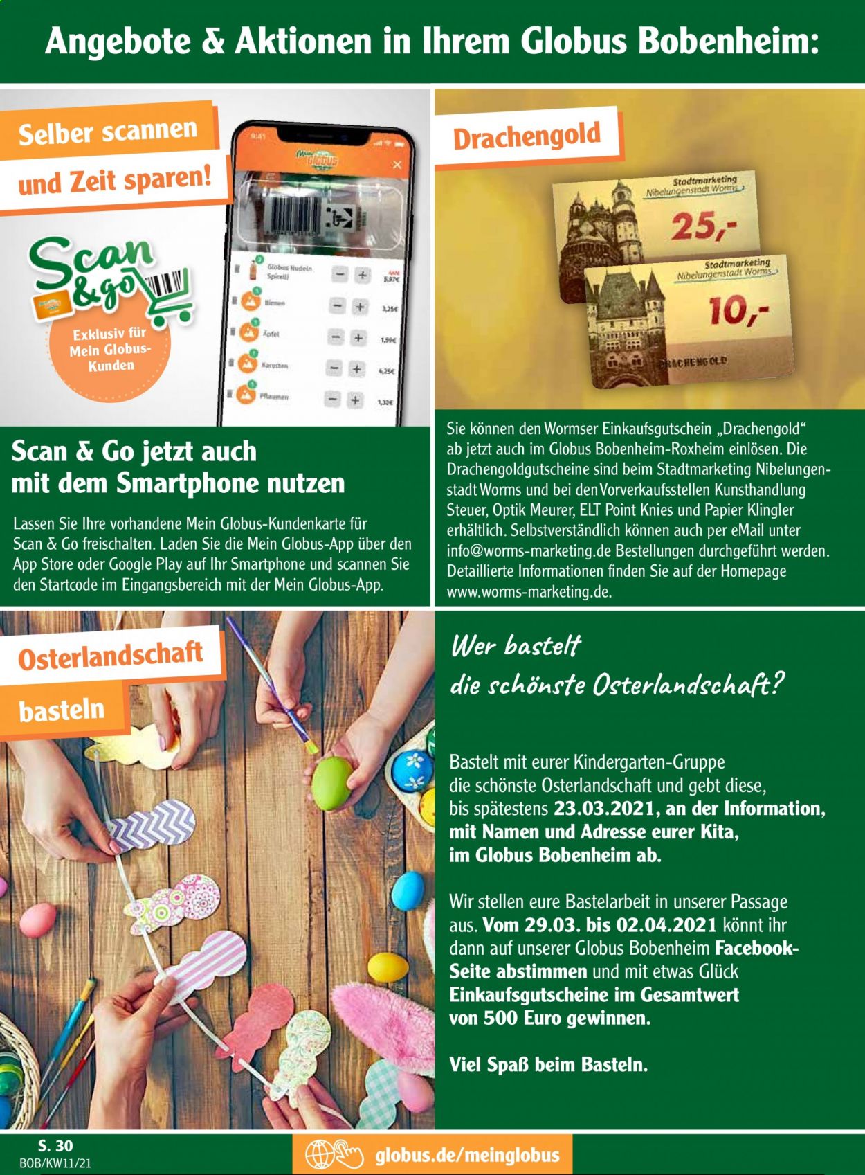 Globus Prospekte  - 15.03.2021 - 20.03.2021. Seite 30