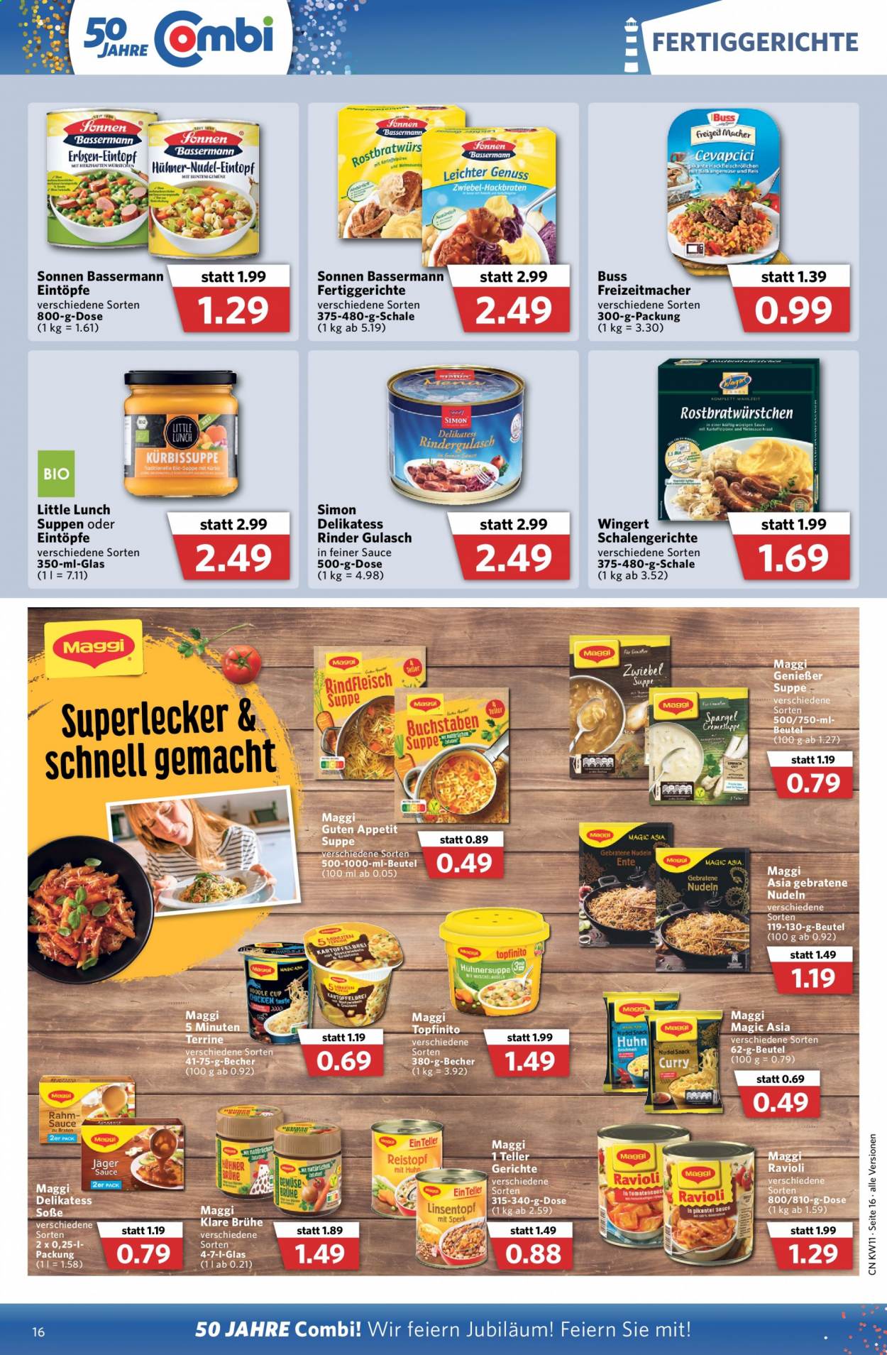 Combi Prospekte  - 15.03.2021 - 20.03.2021. Seite 16