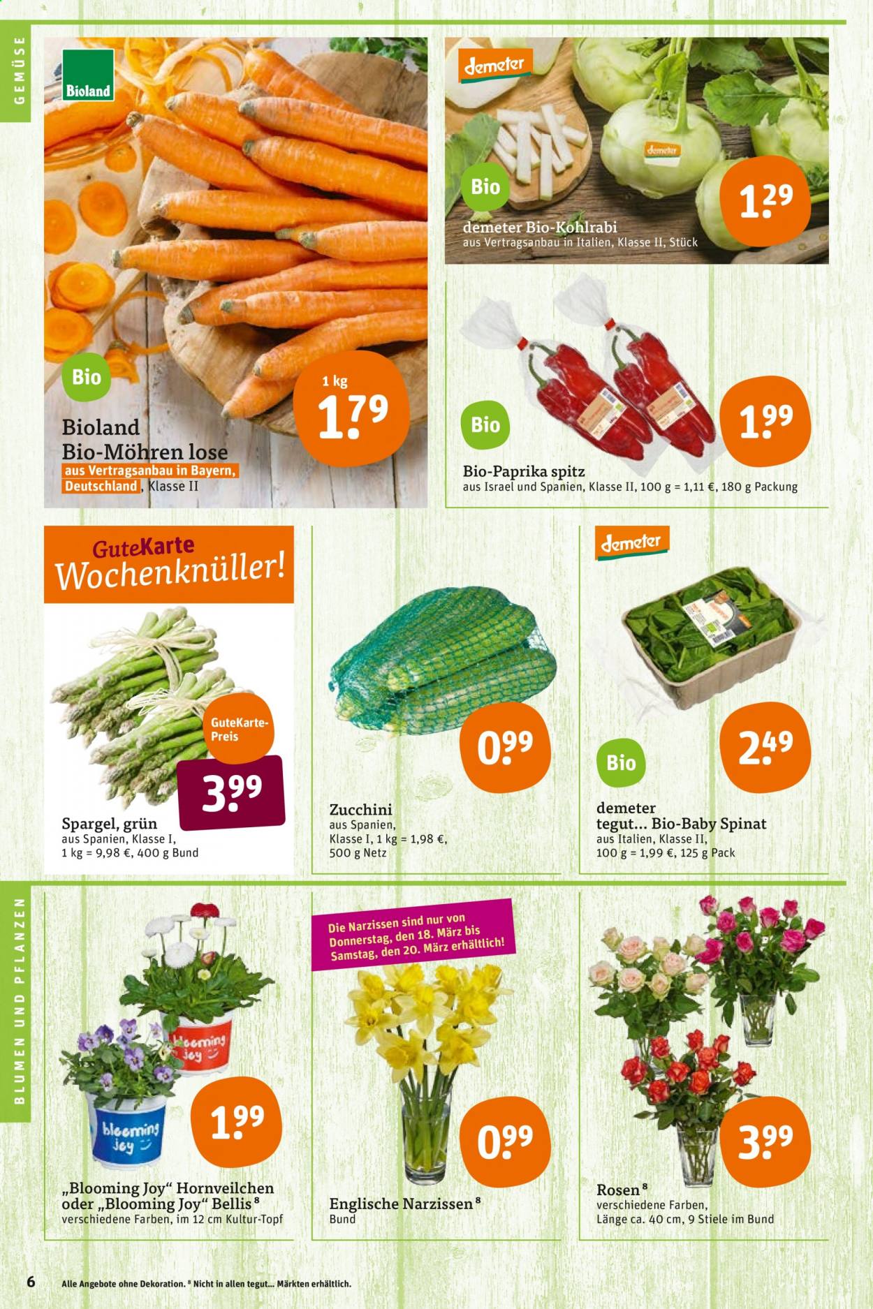 tegut... Prospekte  - 15.03.2021 - 20.03.2021. Seite 6