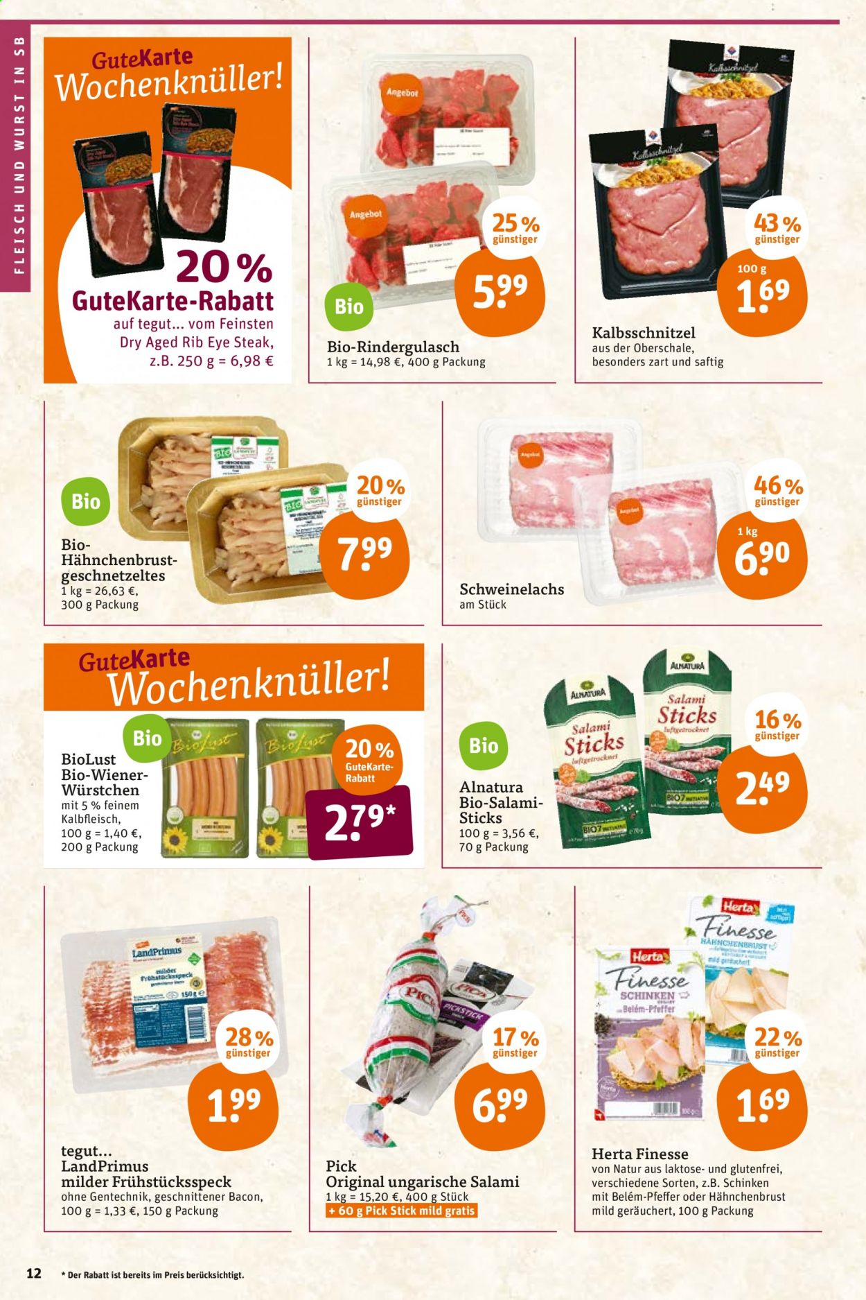 tegut... Prospekte  - 15.03.2021 - 20.03.2021. Seite 12