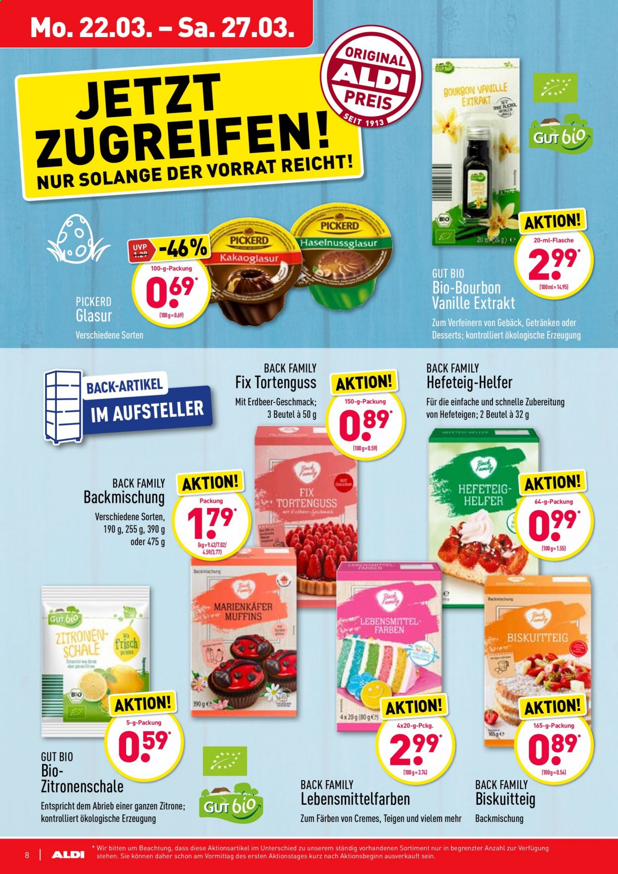ALDI Nord Prospekte  - 22.03.2021 - 27.03.2021. Seite 8