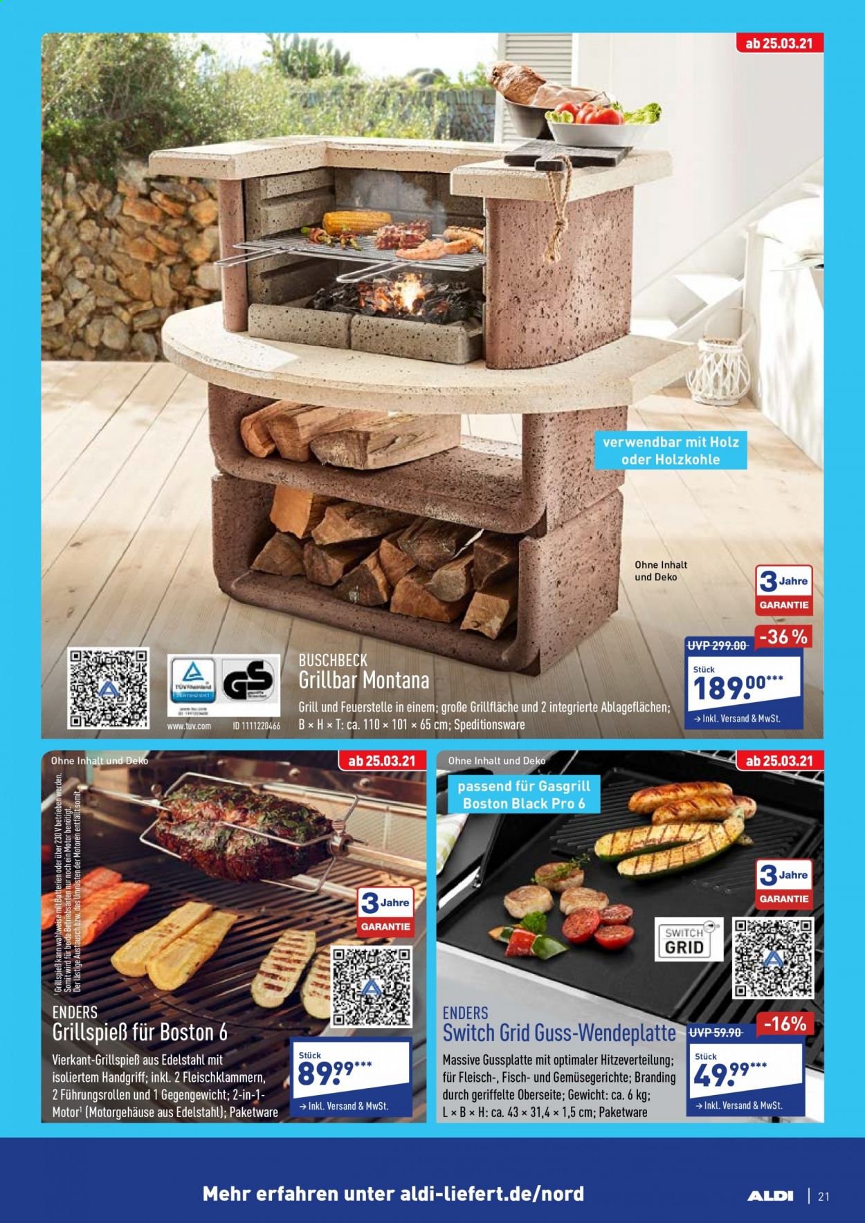 ALDI Nord Prospekte  - 22.03.2021 - 27.03.2021. Seite 21
