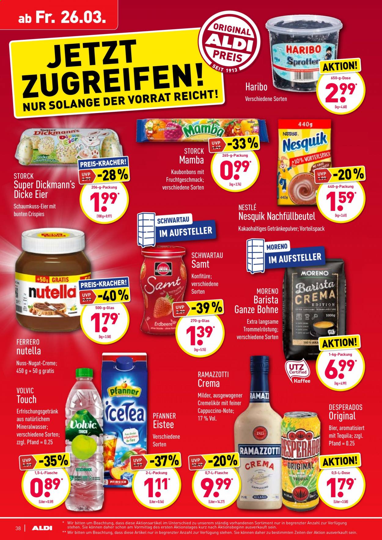 ALDI Nord Prospekte  - 22.03.2021 - 27.03.2021. Seite 38