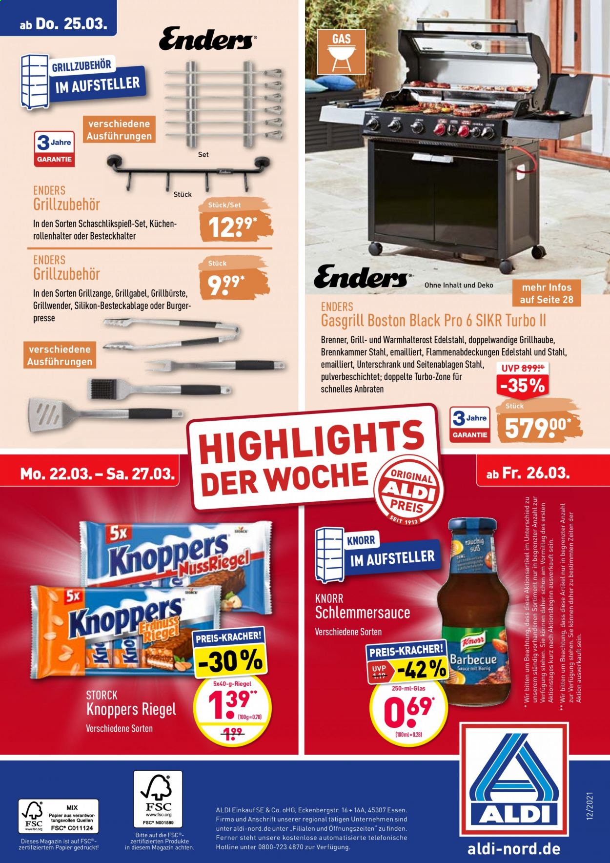 ALDI Nord Prospekte  - 22.03.2021 - 27.03.2021. Seite 40